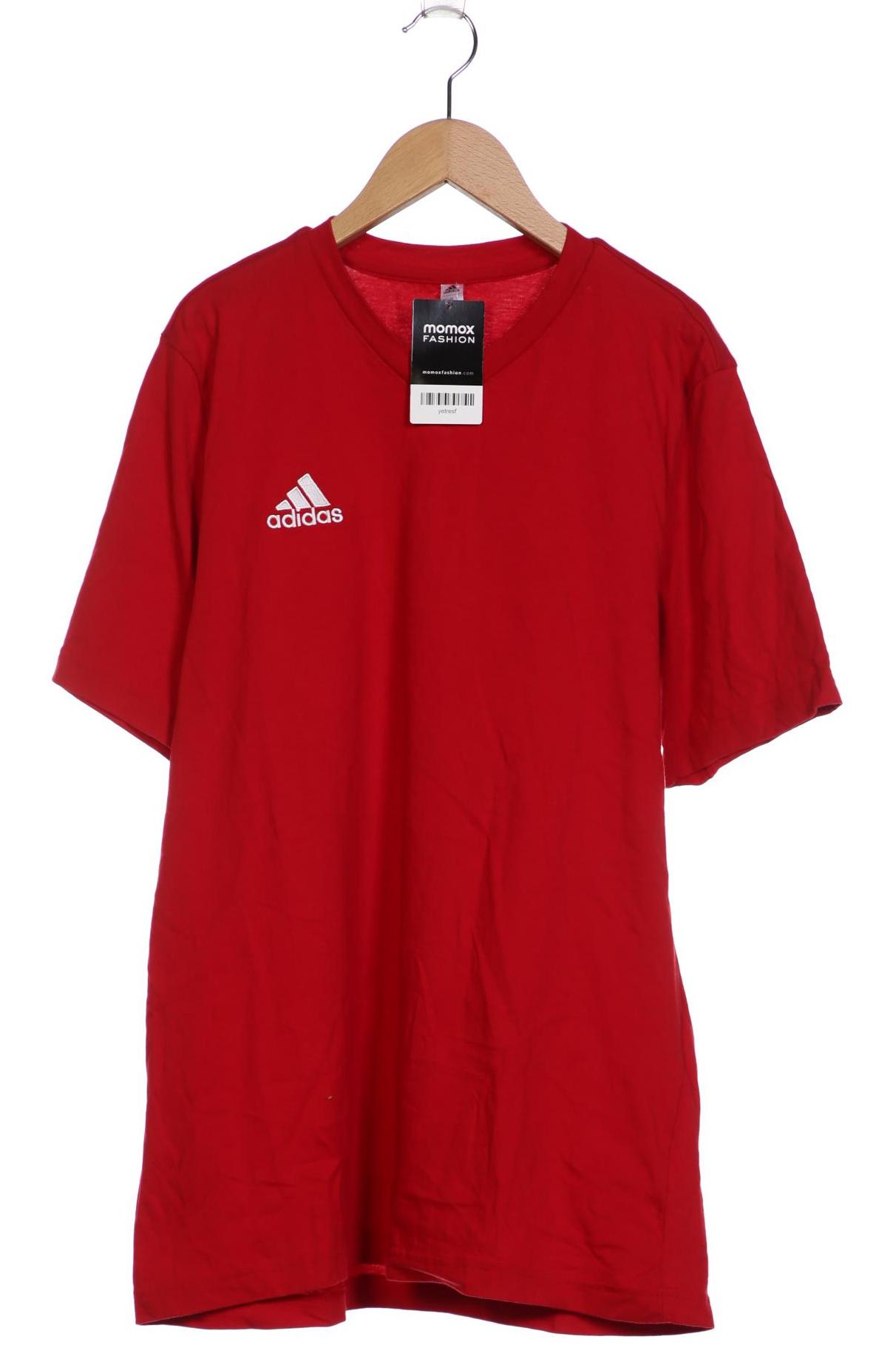 

adidas Herren T-Shirt, rot, Gr. 52