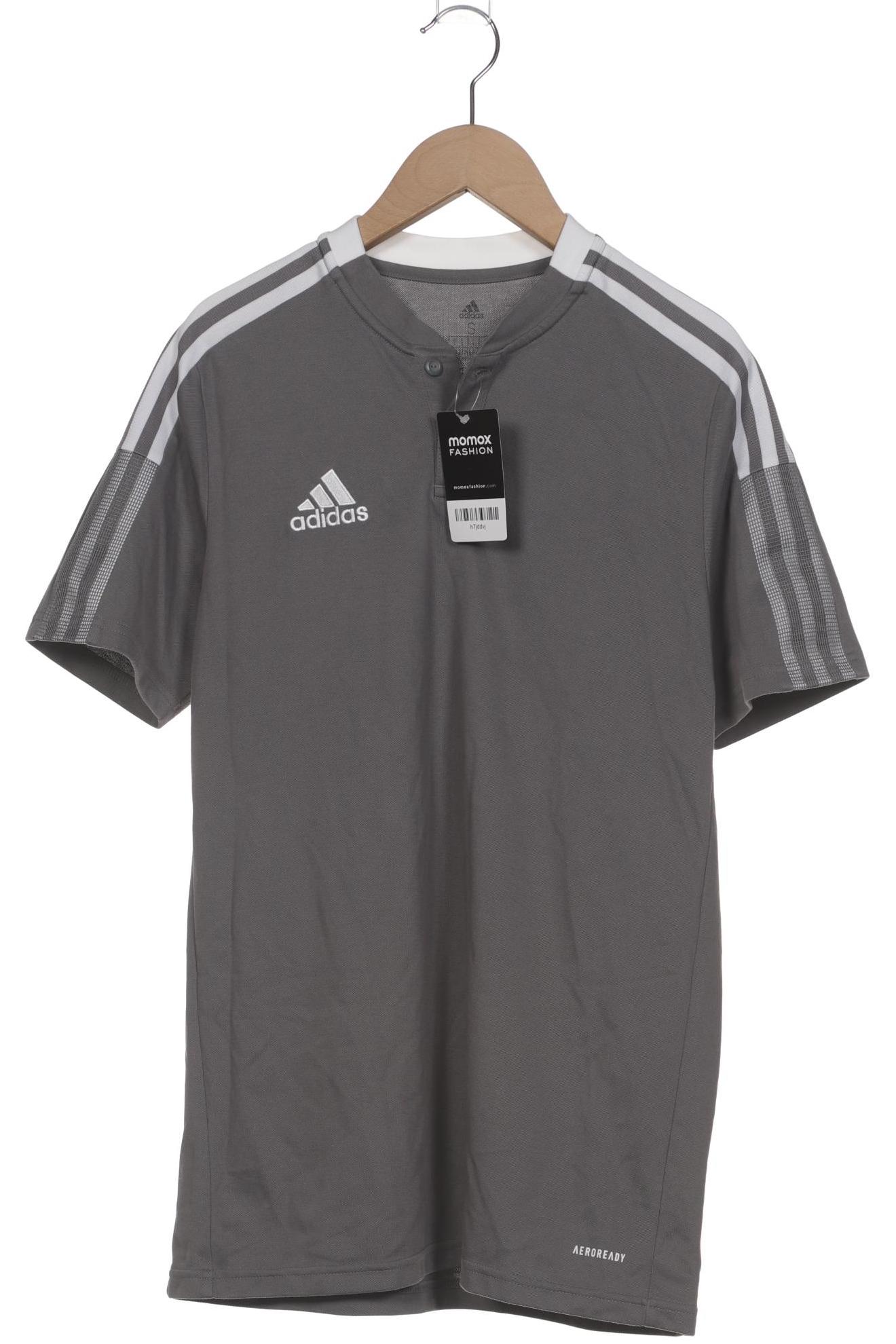 

adidas Herren T-Shirt, grau, Gr. 46