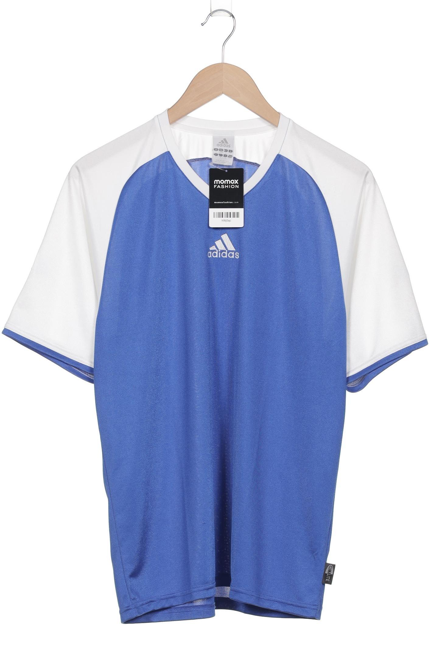 

adidas Herren T-Shirt, blau, Gr. 46