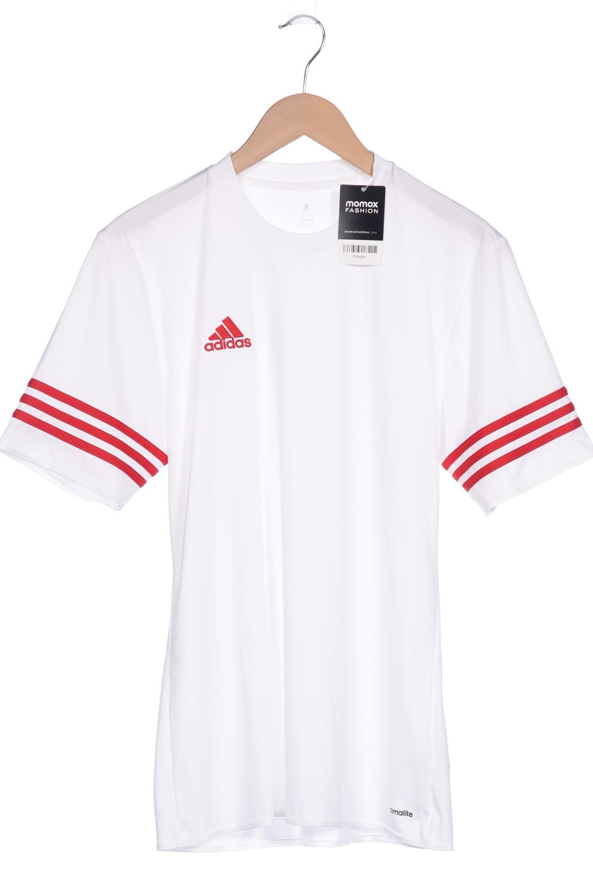 

adidas Herren T-Shirt, weiß, Gr. 48