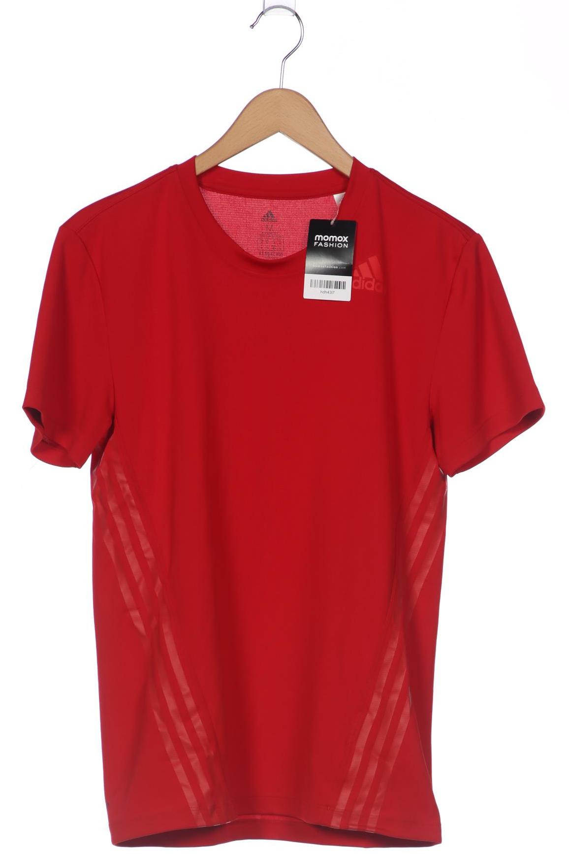 

adidas Herren T-Shirt, rot, Gr. 48