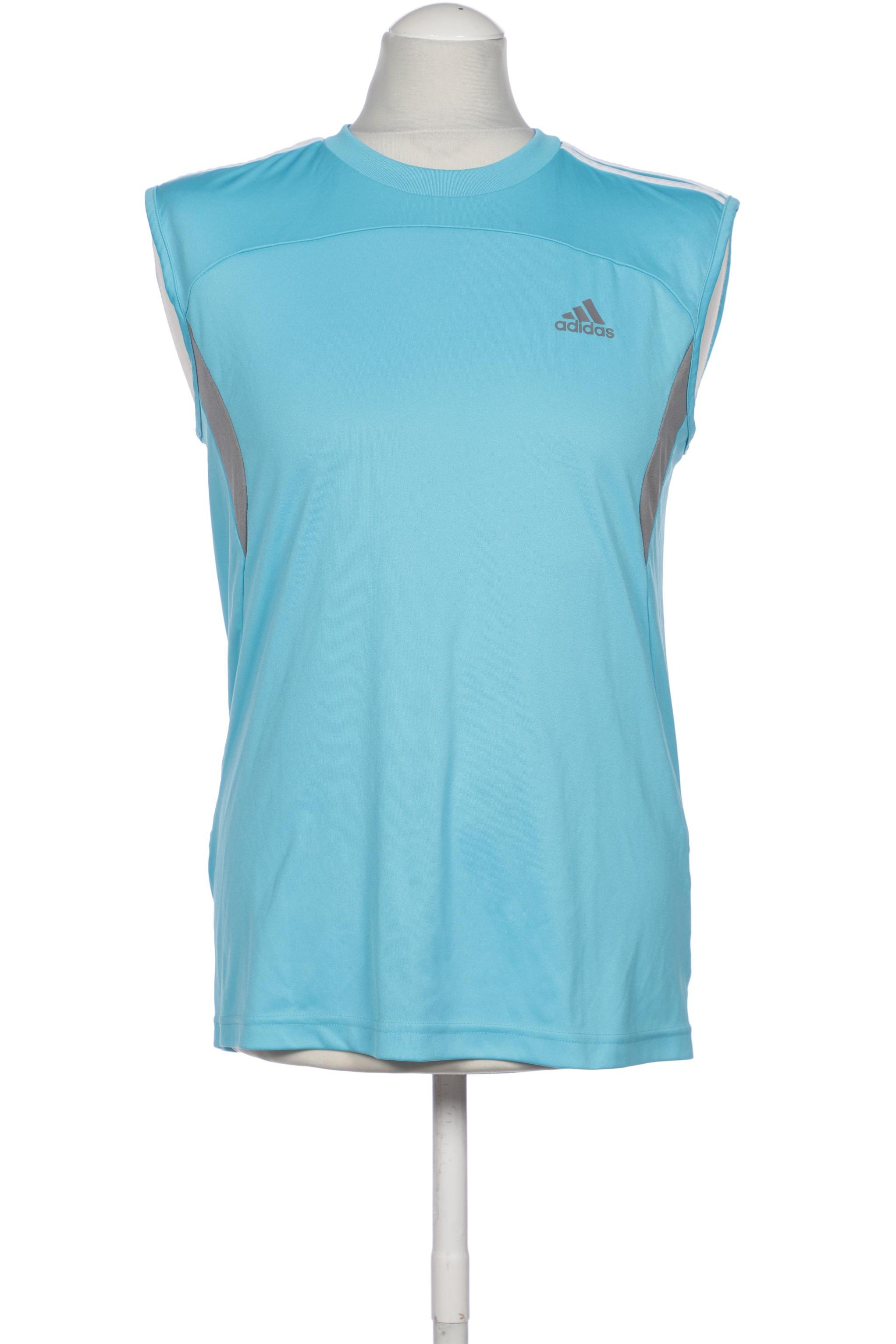 

adidas Herren T-Shirt, blau, Gr. 46