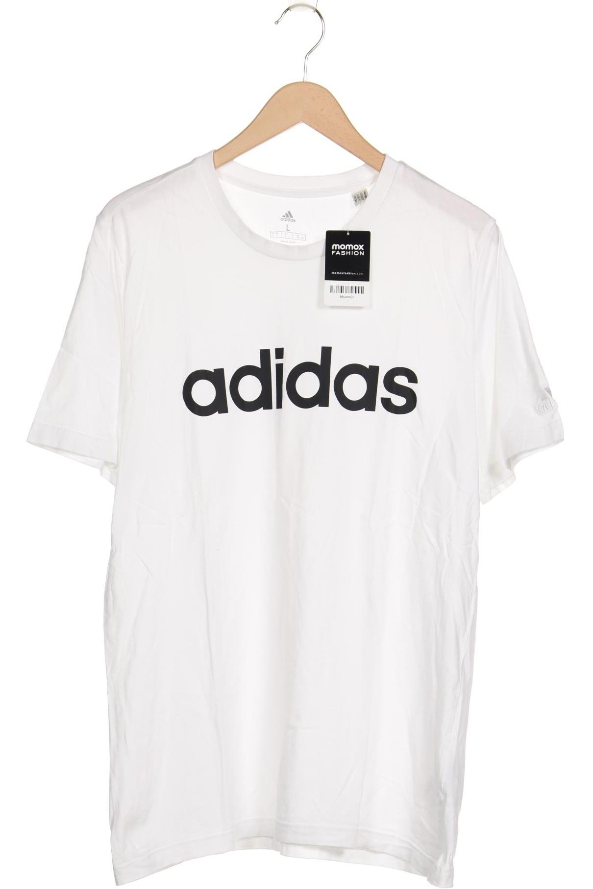 

adidas Herren T-Shirt, weiß, Gr. 52