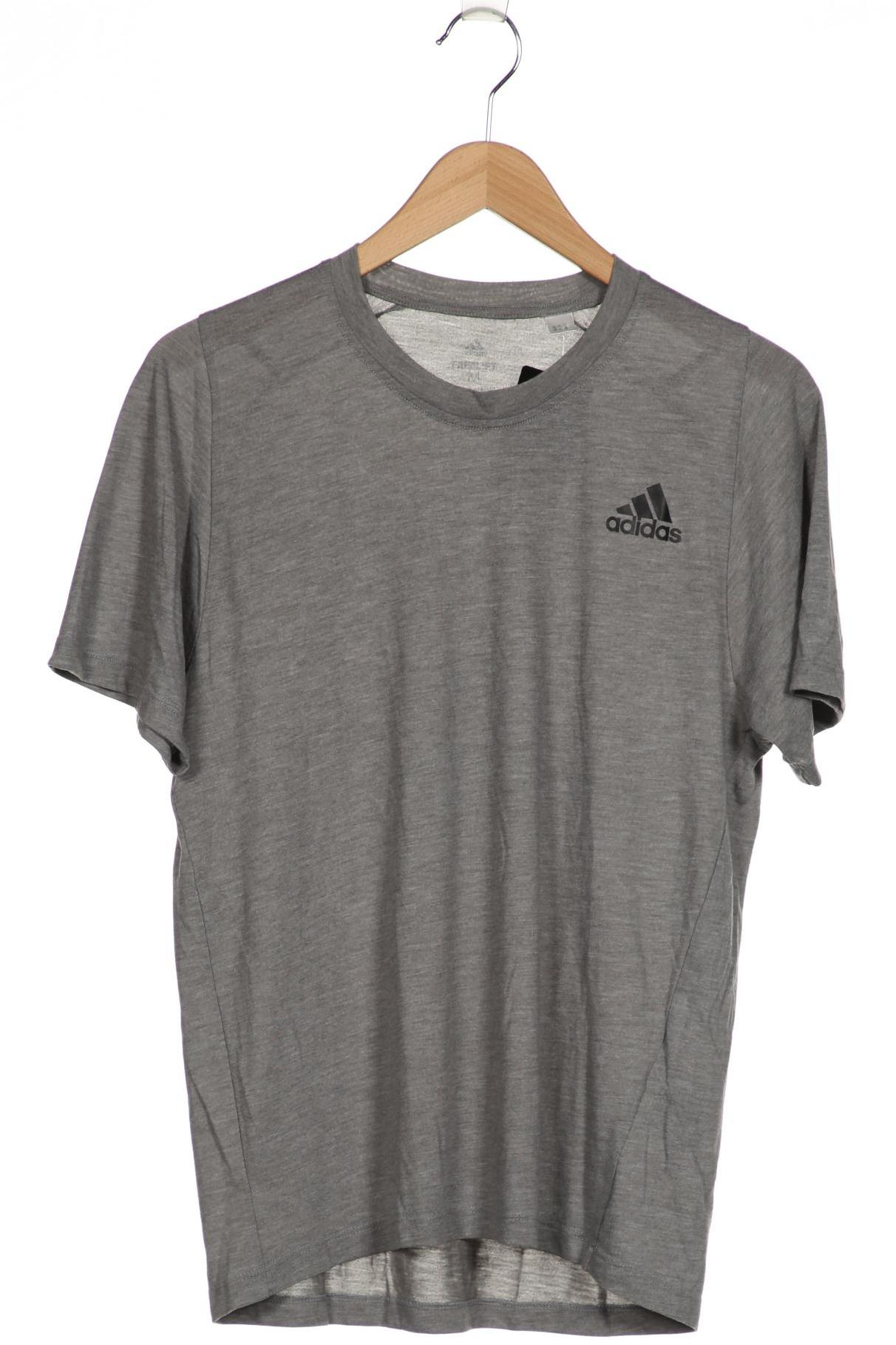 

adidas Herren T-Shirt, grau, Gr. 48