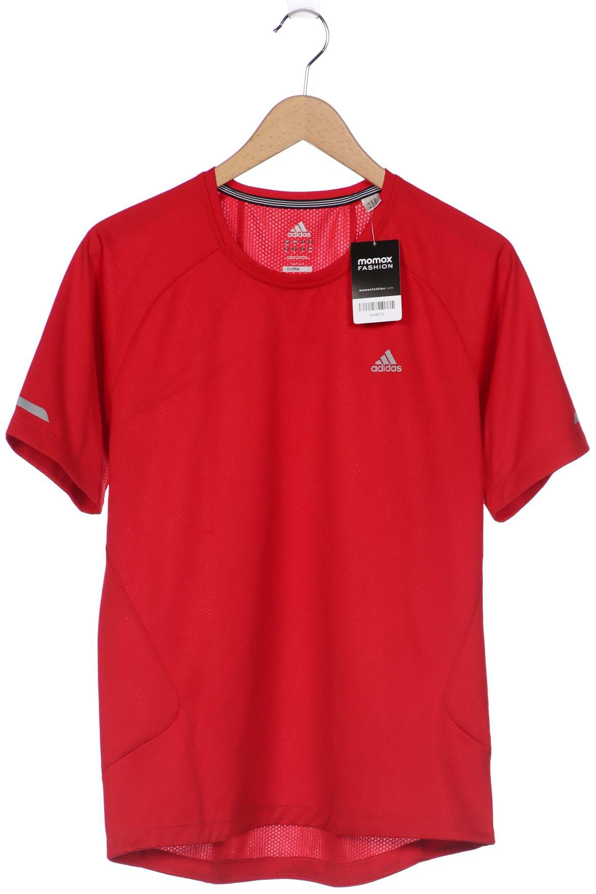 

adidas Herren T-Shirt, rot, Gr. 48