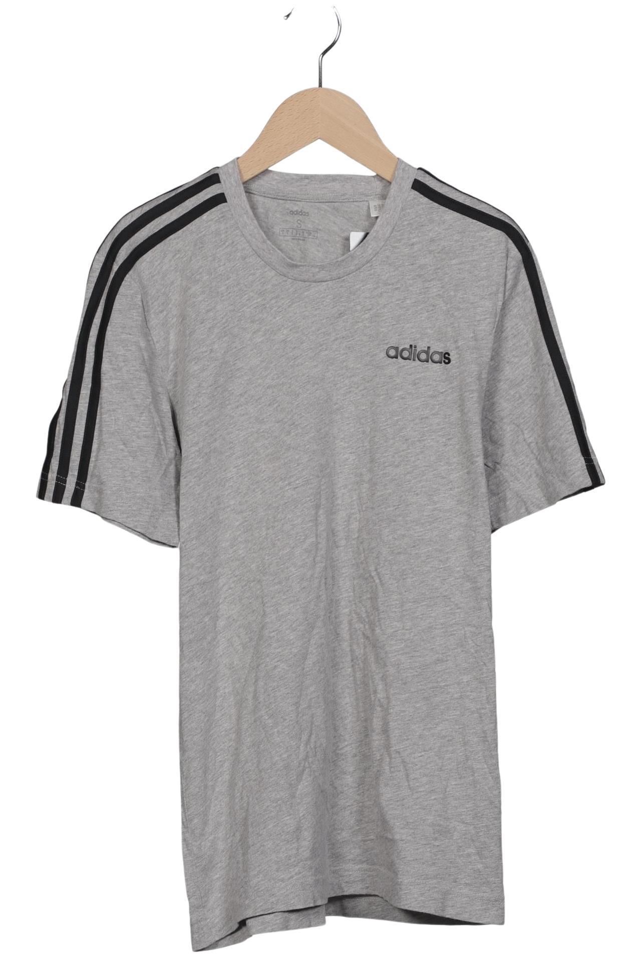 

adidas Herren T-Shirt, grau, Gr. 46