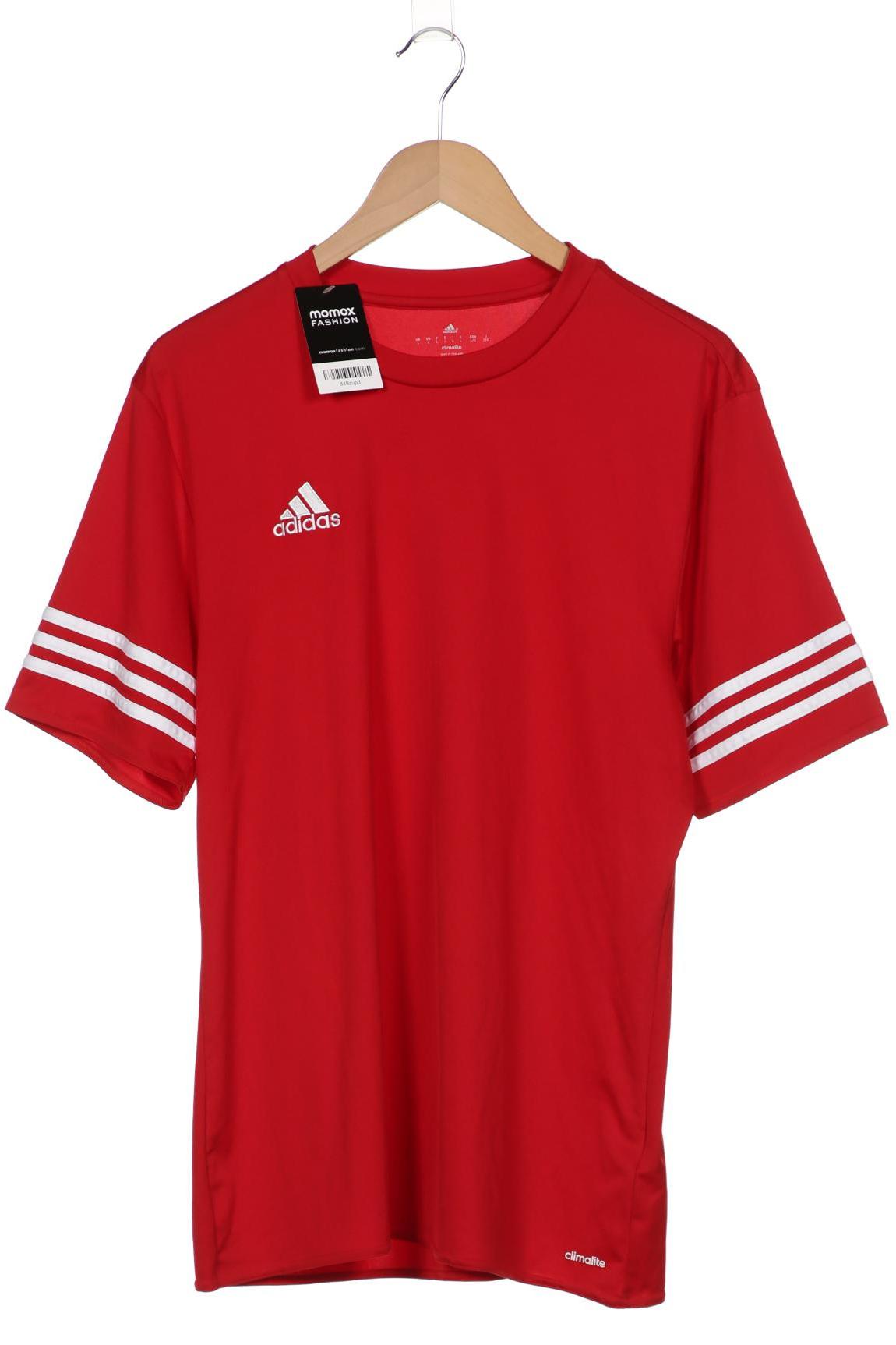 

adidas Herren T-Shirt, rot, Gr. 52