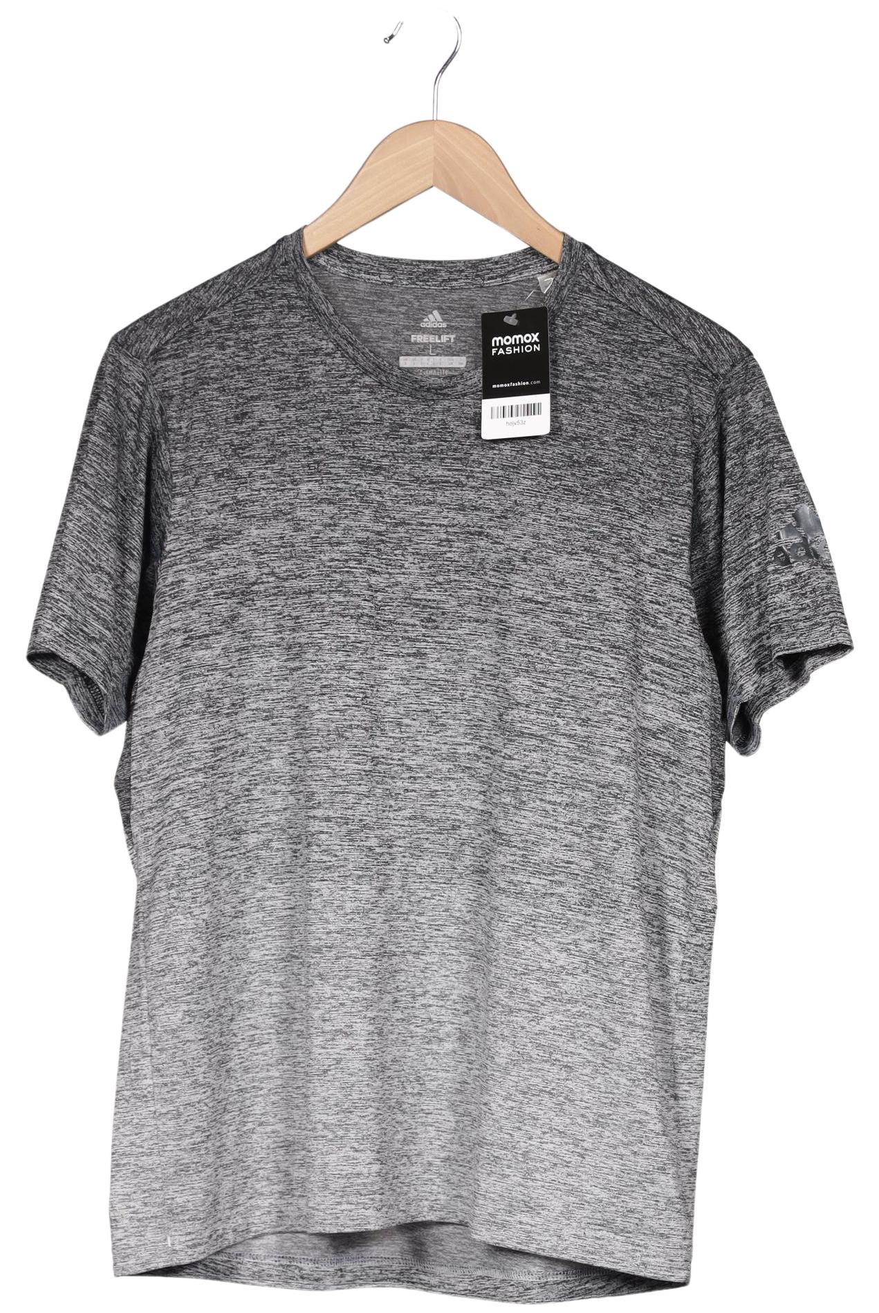 

adidas Herren T-Shirt, grau, Gr. 52