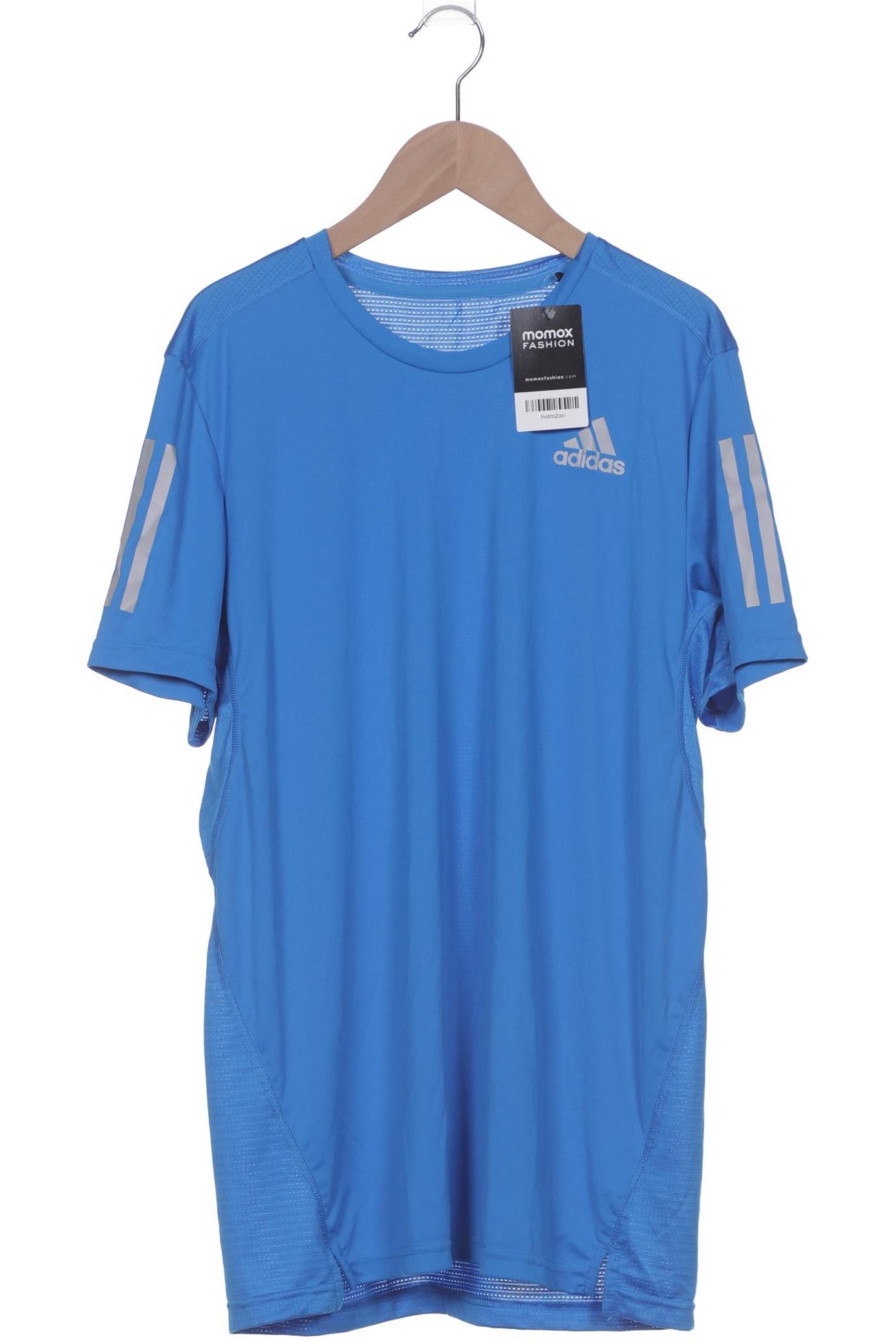 

adidas Herren T-Shirt, blau, Gr. 48