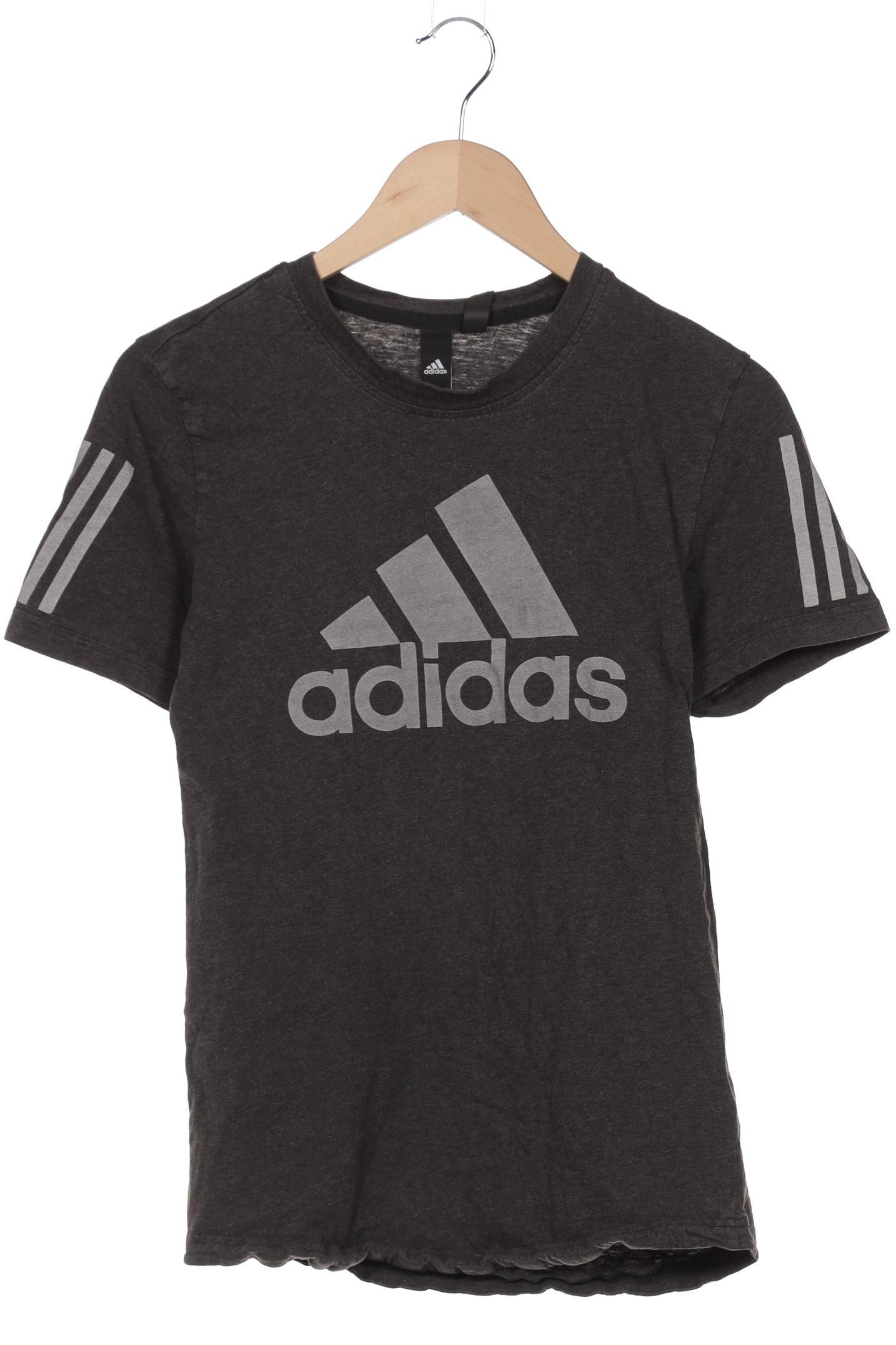 

adidas Herren T-Shirt, grau, Gr. 46