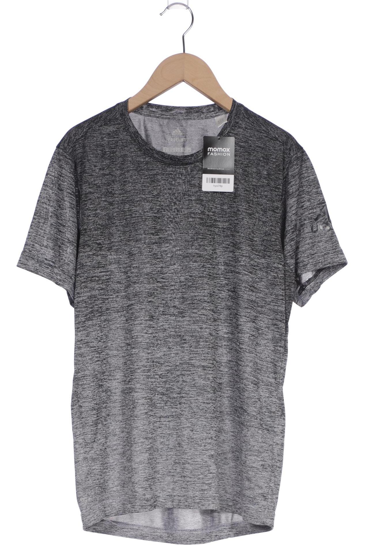 

adidas Herren T-Shirt, grau, Gr. 46