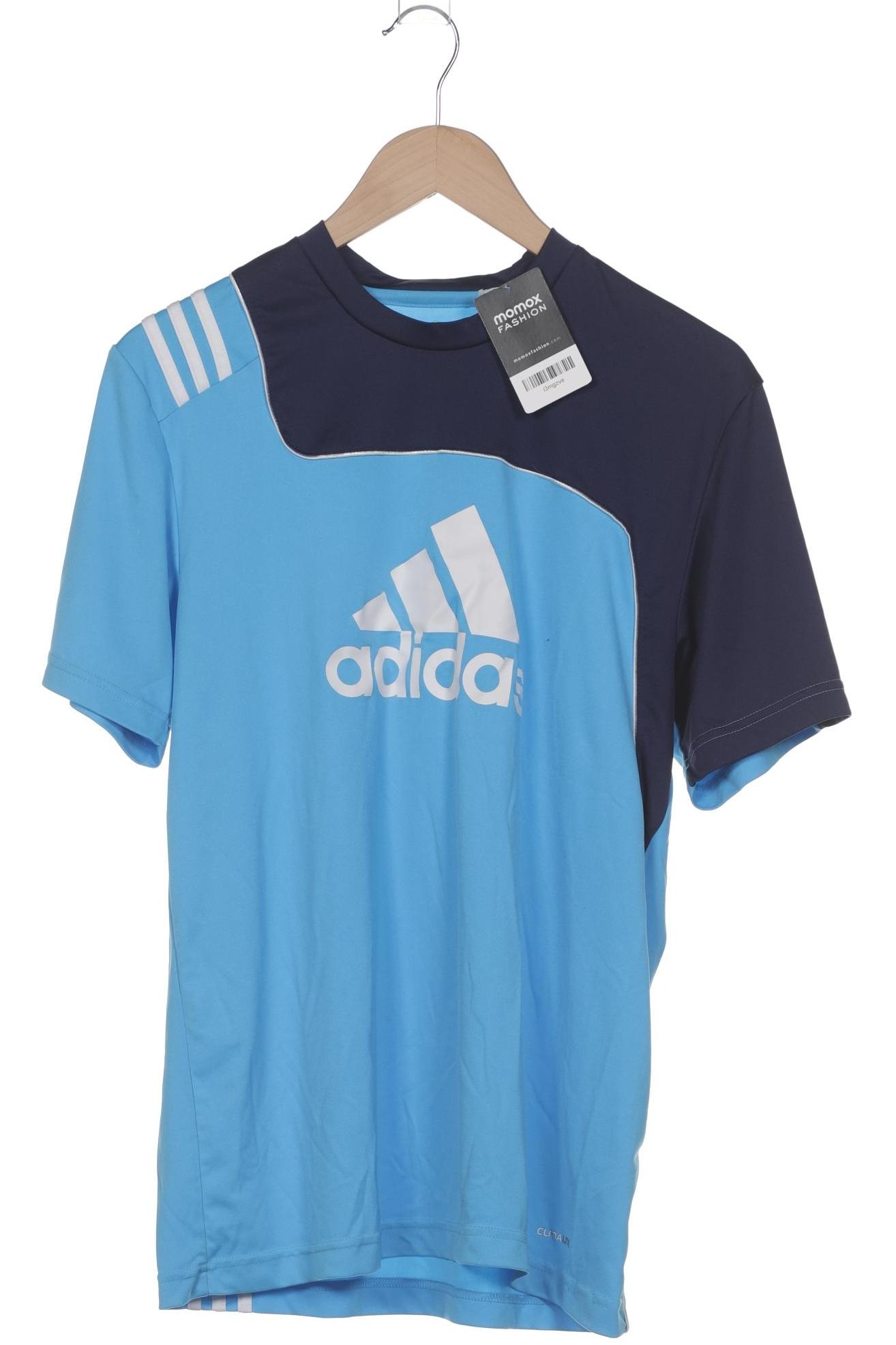 

adidas Herren T-Shirt, blau, Gr. 48