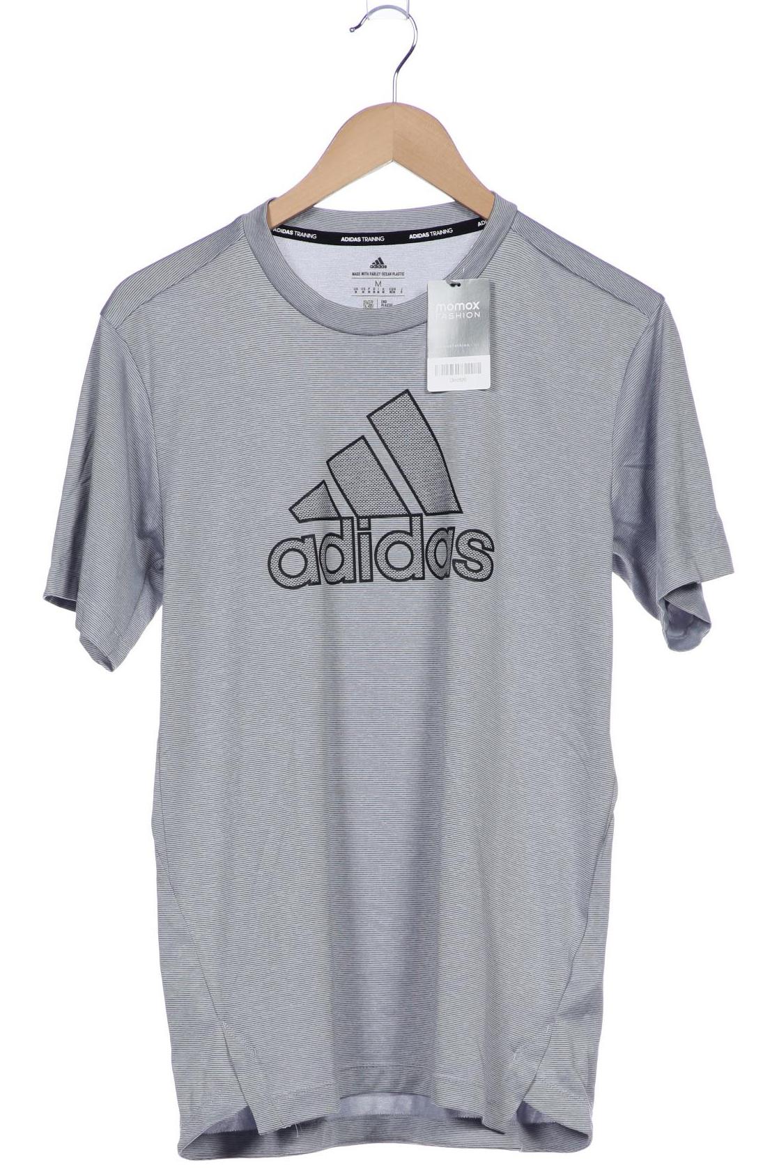 

adidas Herren T-Shirt, grau, Gr. 48