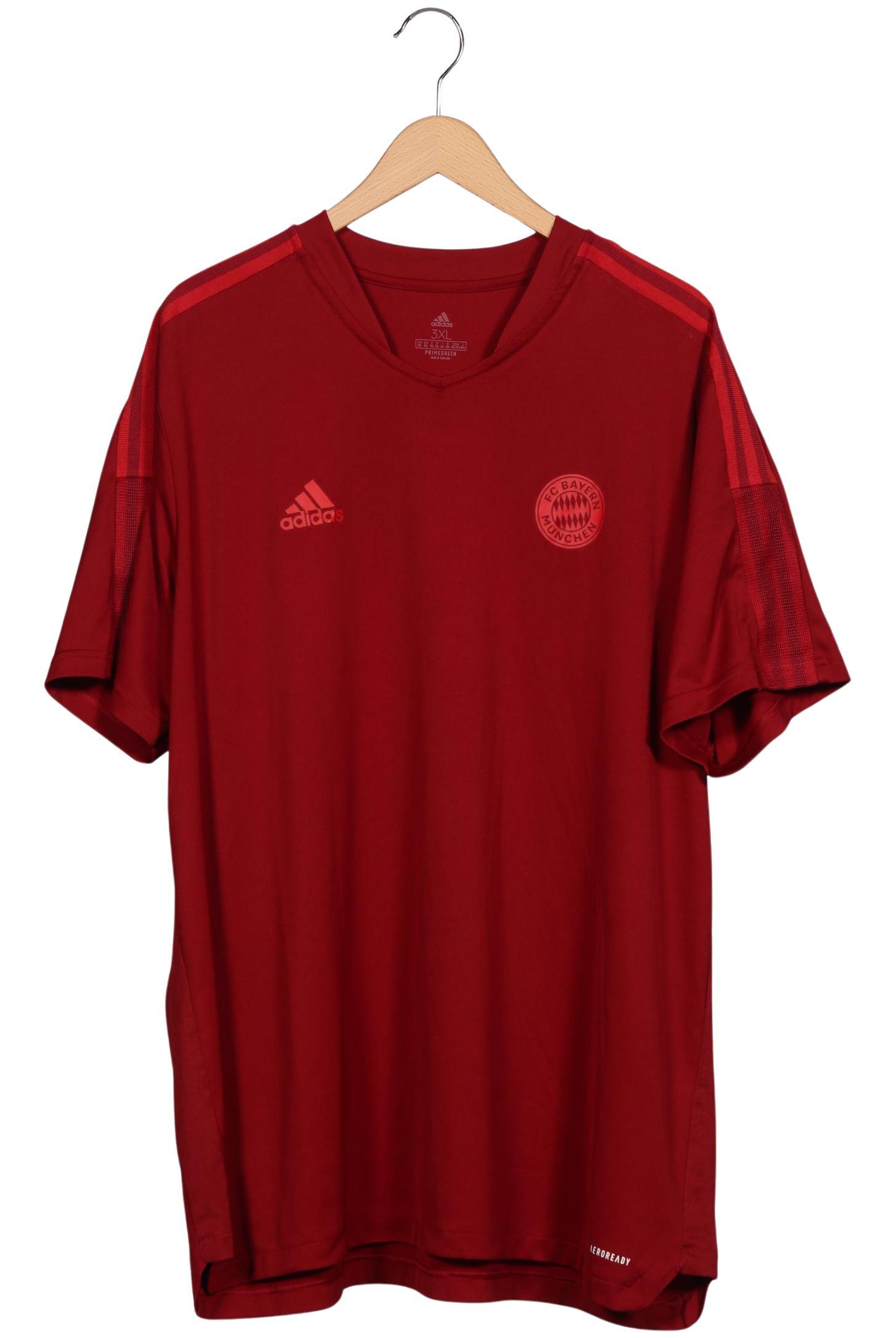

adidas Herren T-Shirt, rot, Gr. 58