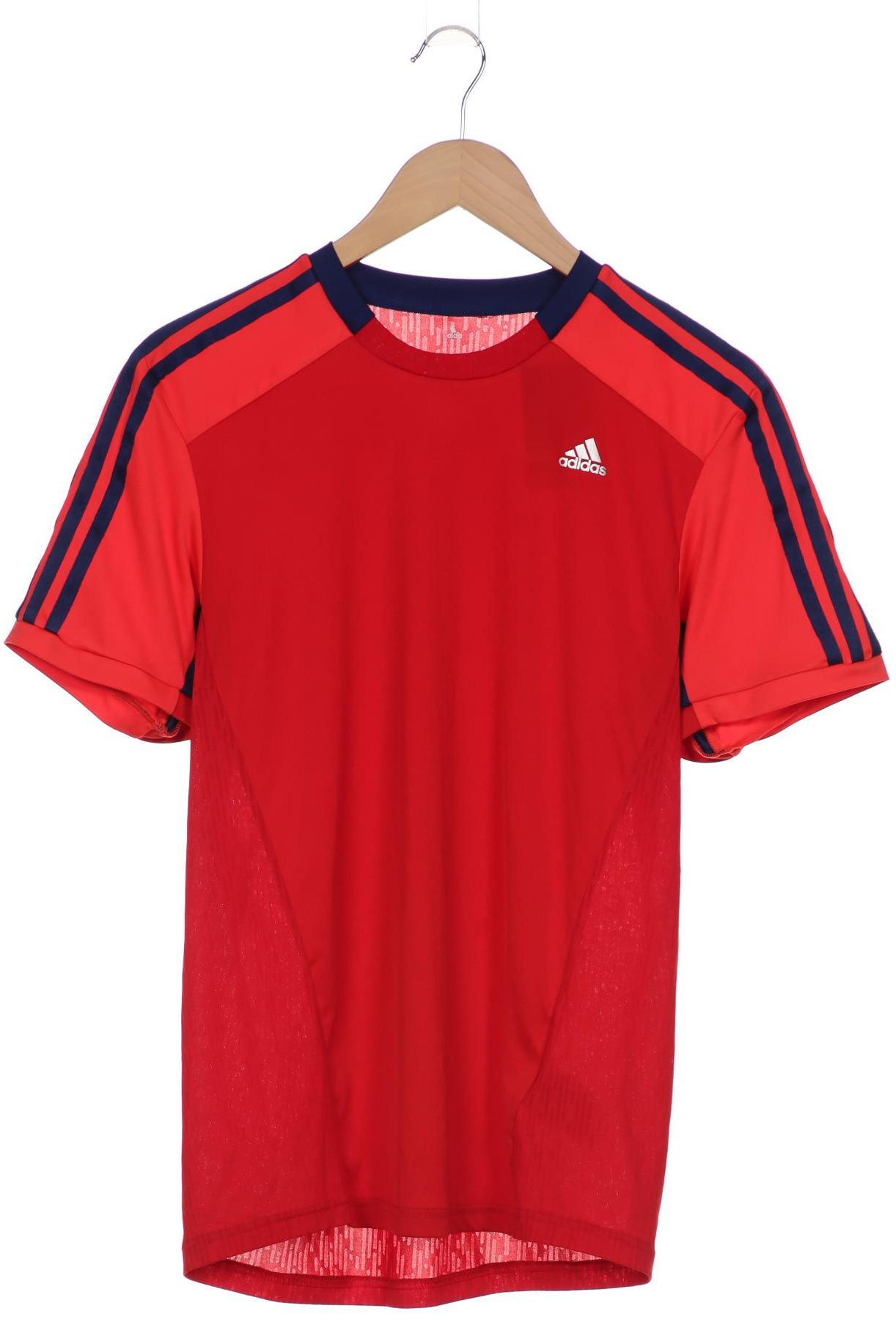 

adidas Herren T-Shirt, rot, Gr. 46