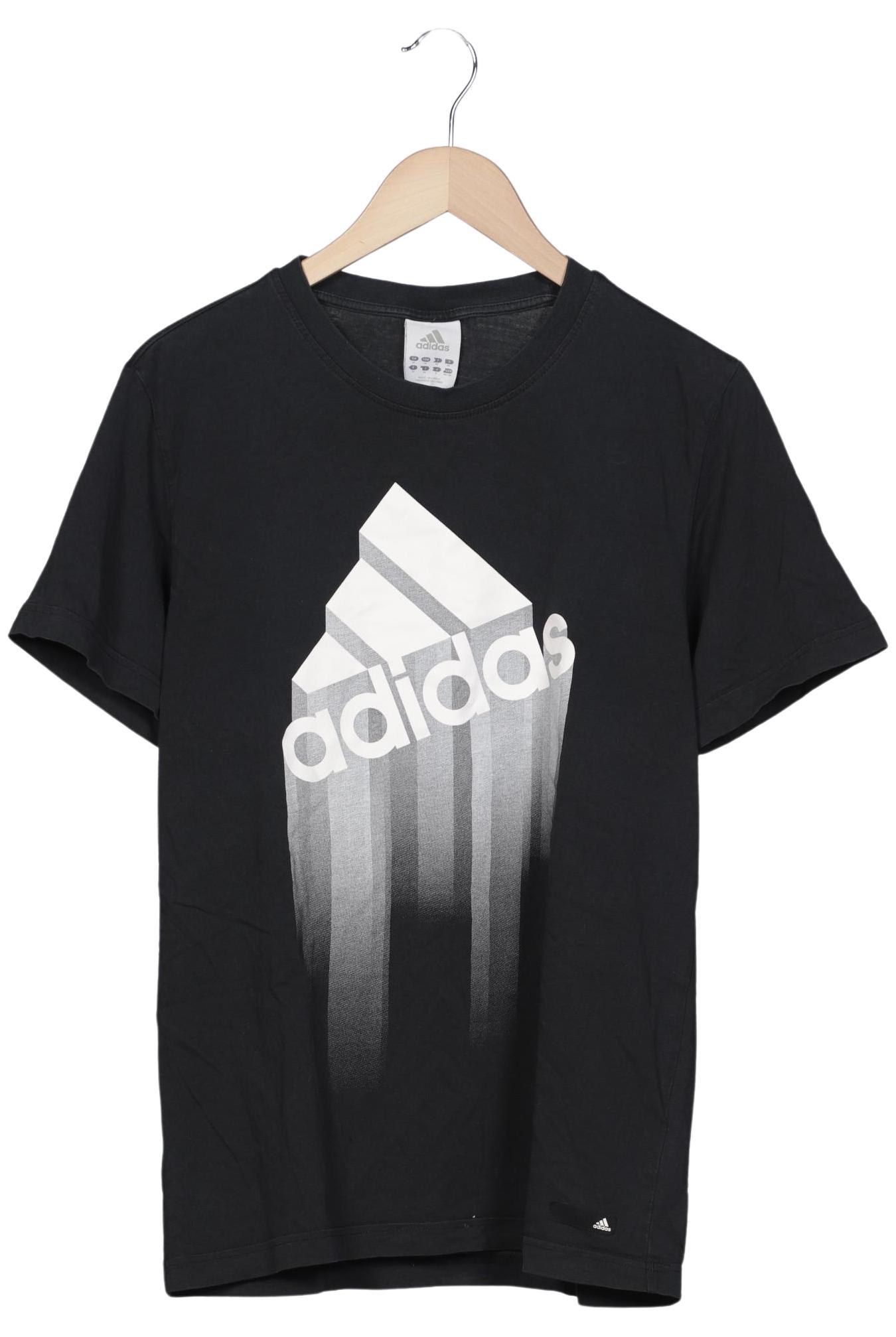 

adidas Herren T-Shirt, schwarz, Gr. 48