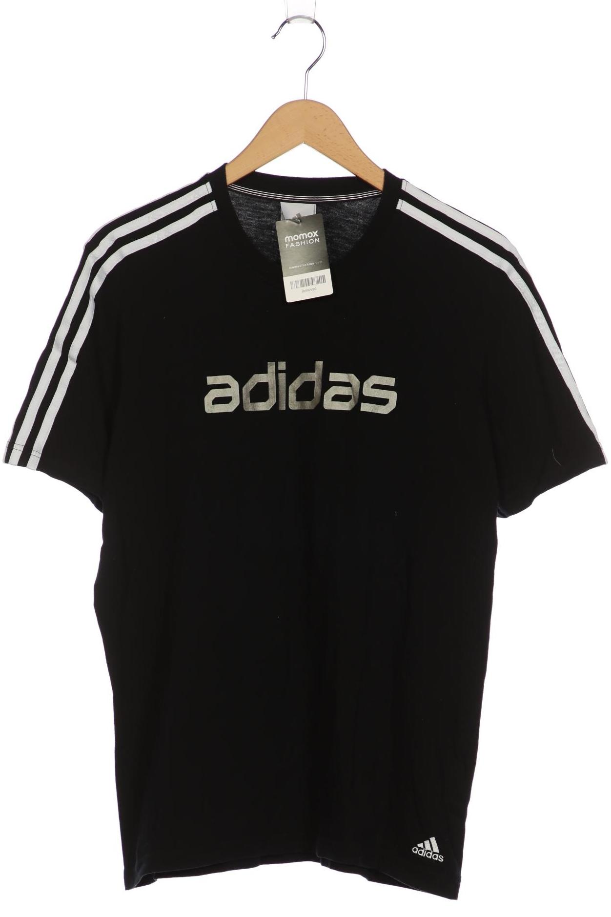 

adidas Herren T-Shirt, schwarz, Gr. 48