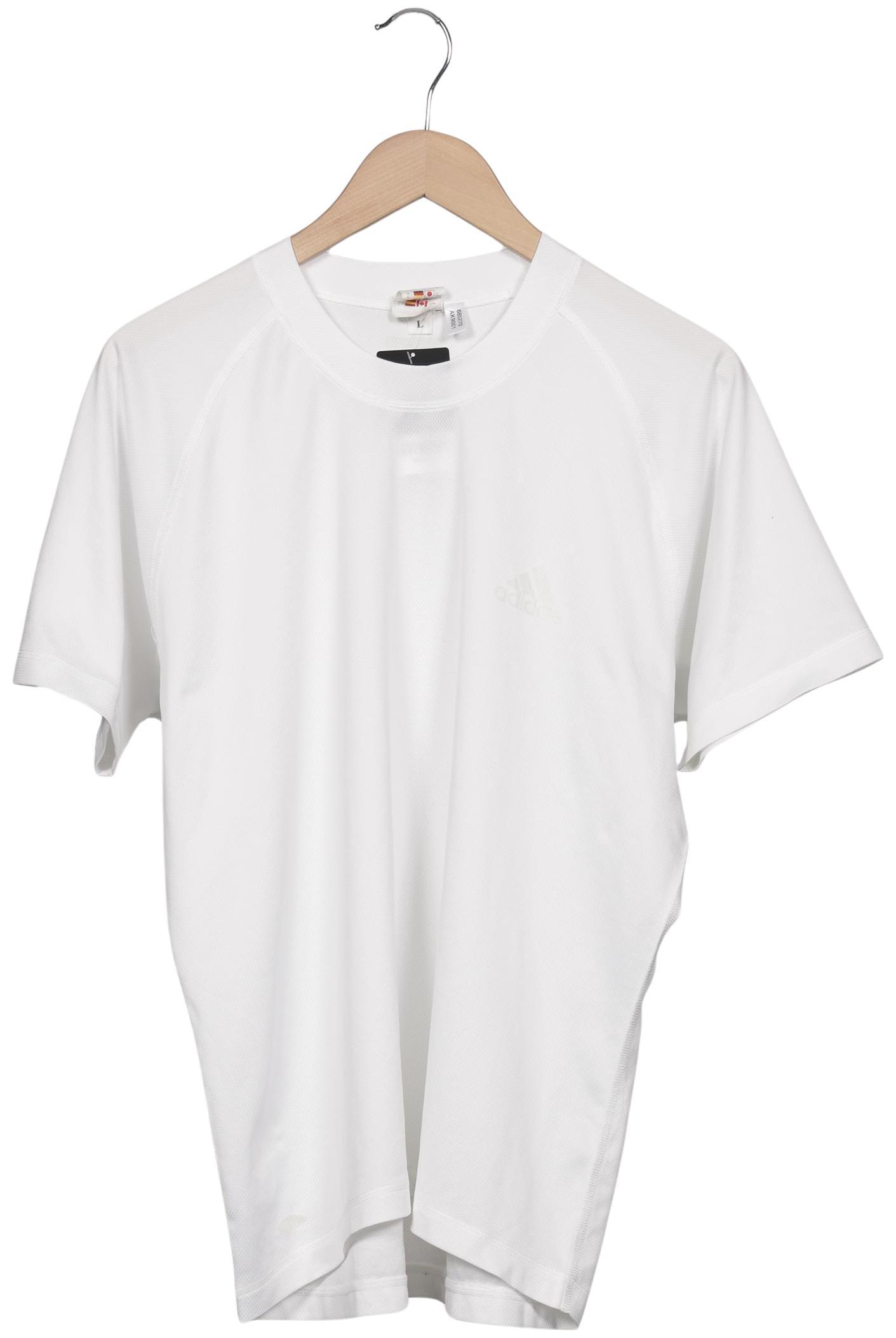 

adidas Herren T-Shirt, weiß, Gr. 52