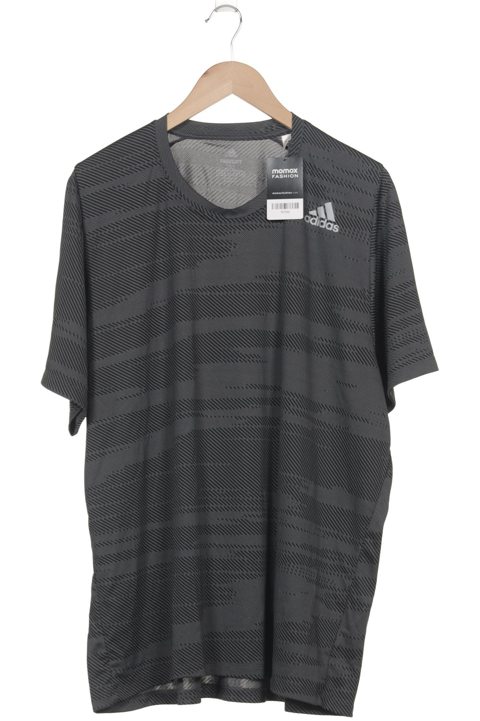 

adidas Herren T-Shirt, grau, Gr. 56