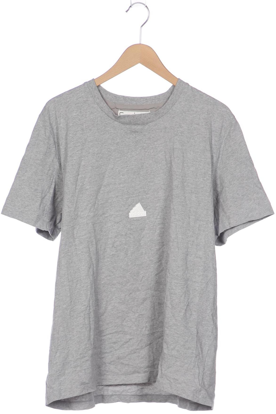 

adidas Herren T-Shirt, grau, Gr. 54
