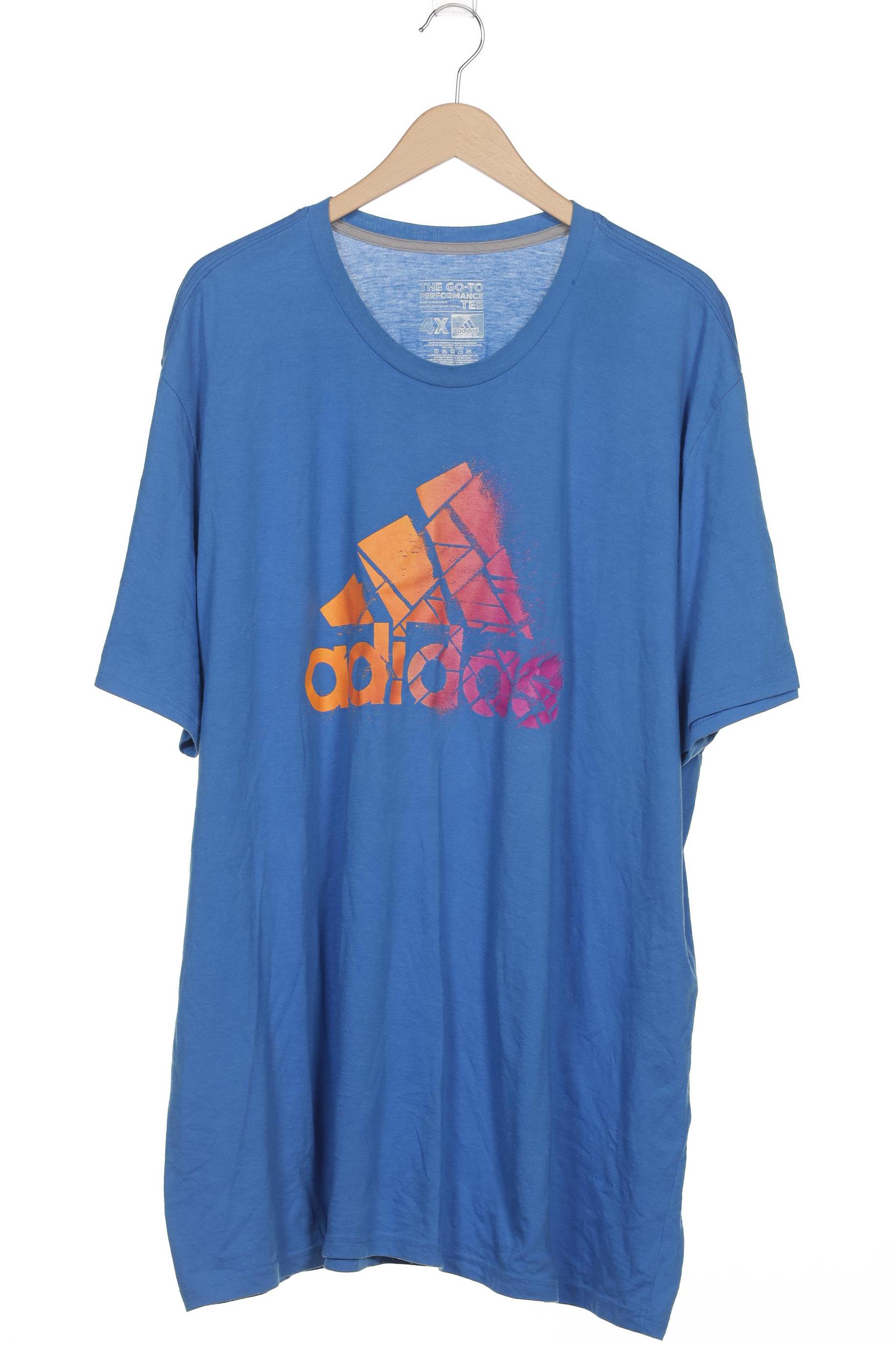 

adidas Herren T-Shirt, blau, Gr. 62