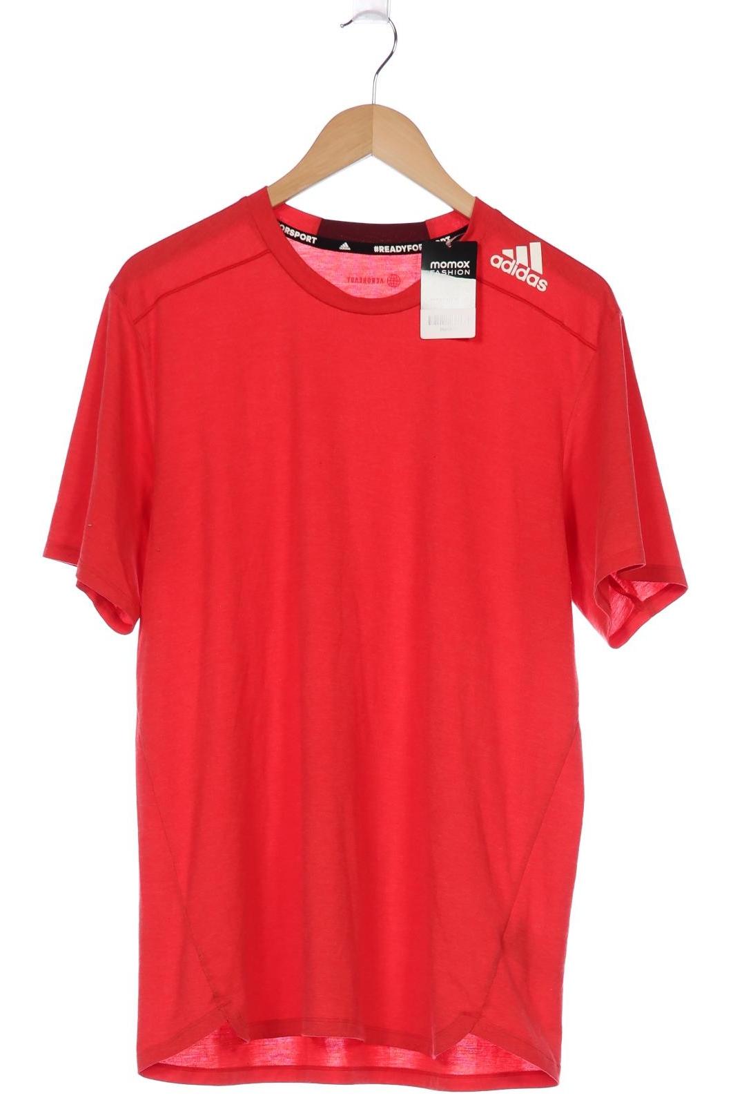 

adidas Herren T-Shirt, rot, Gr. 52