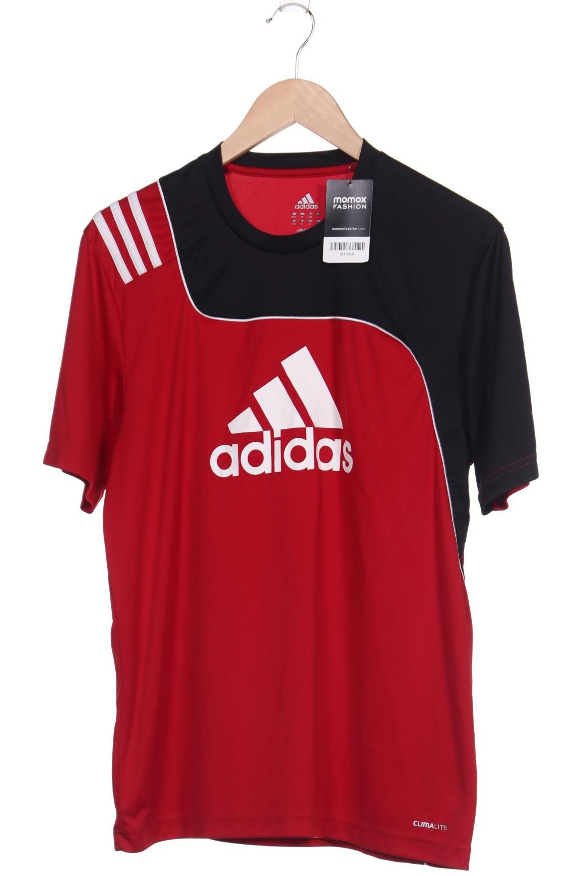 

adidas Herren T-Shirt, rot, Gr. 48