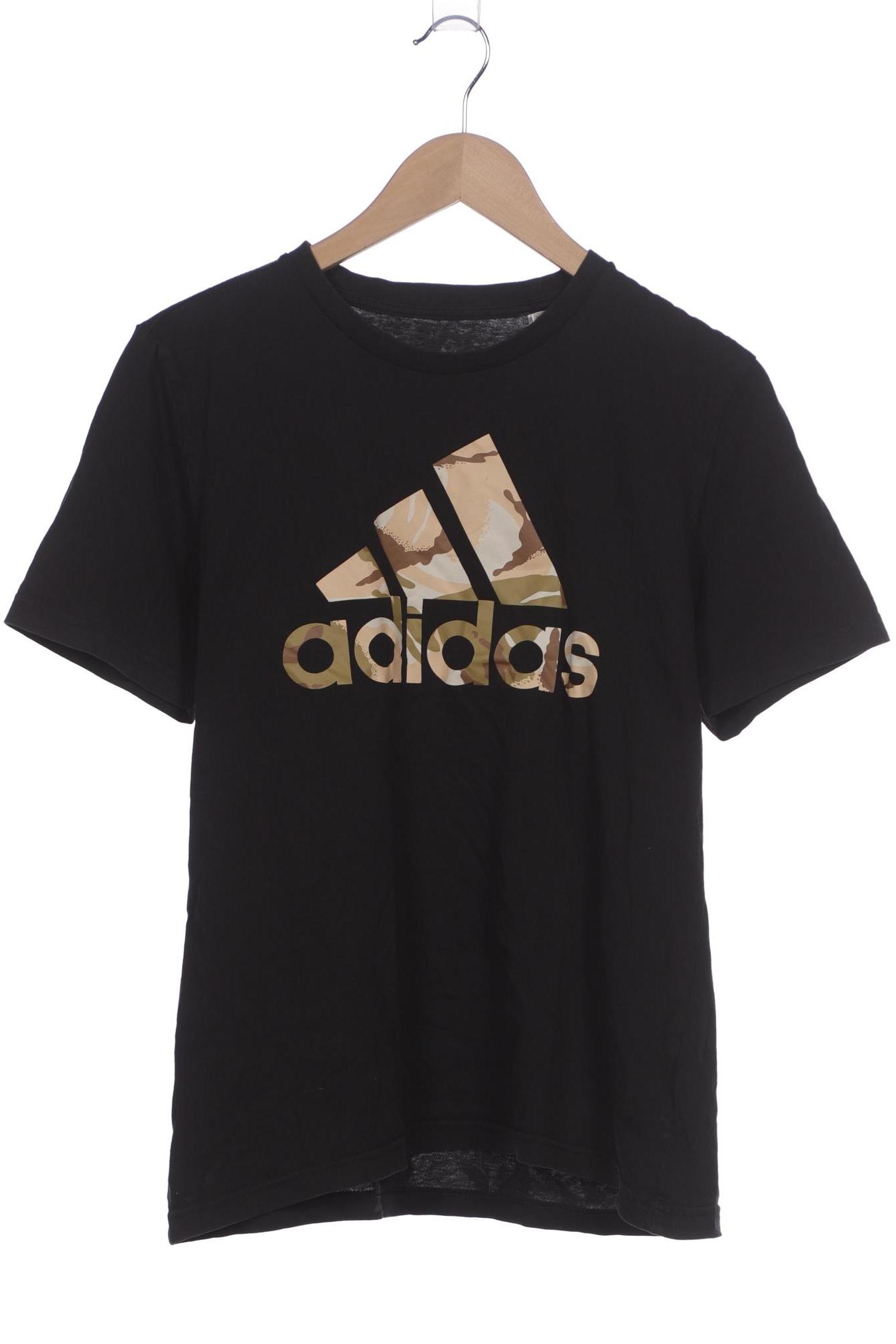 

adidas Herren T-Shirt, schwarz, Gr. 46
