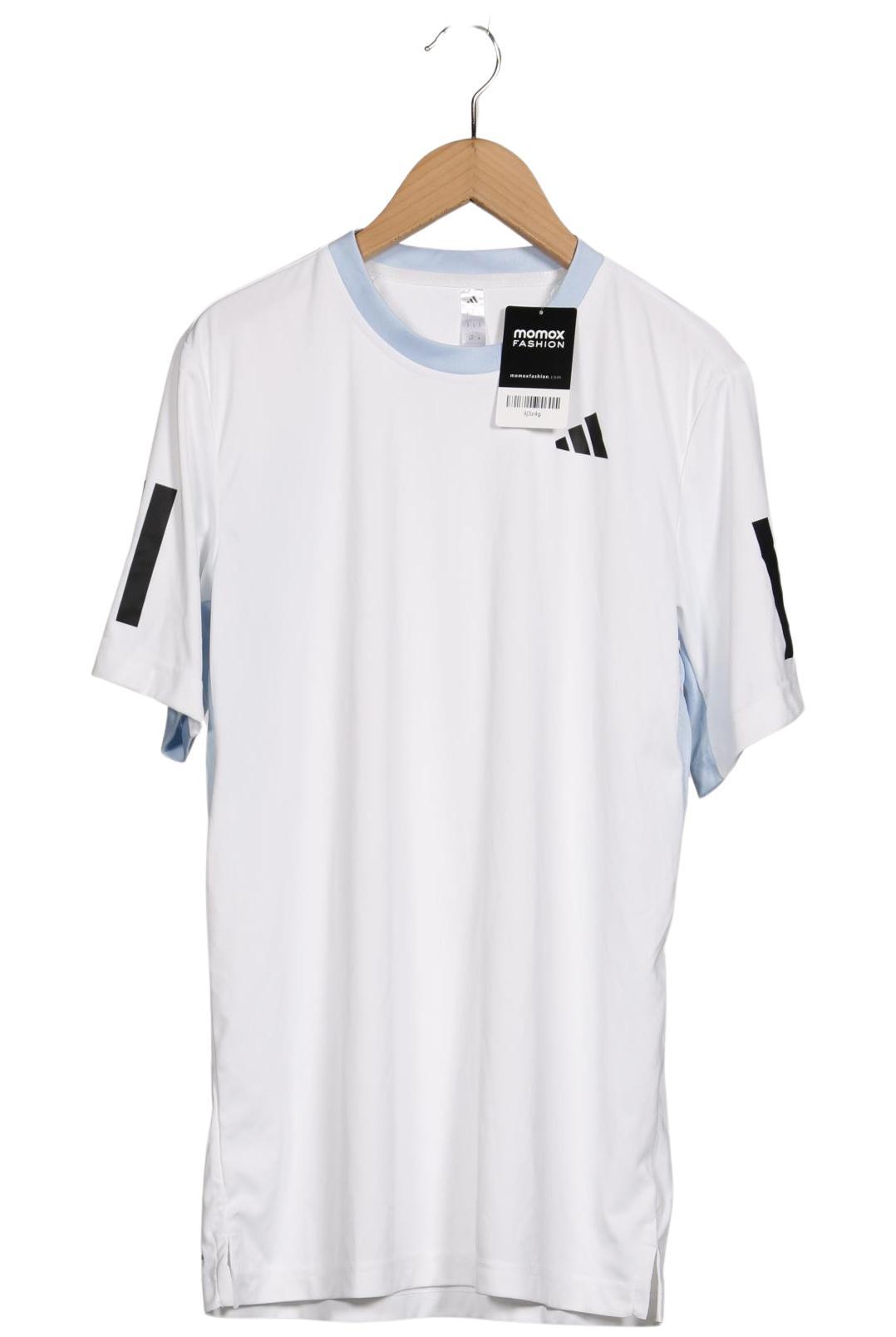 

adidas Herren T-Shirt, weiß, Gr. 46