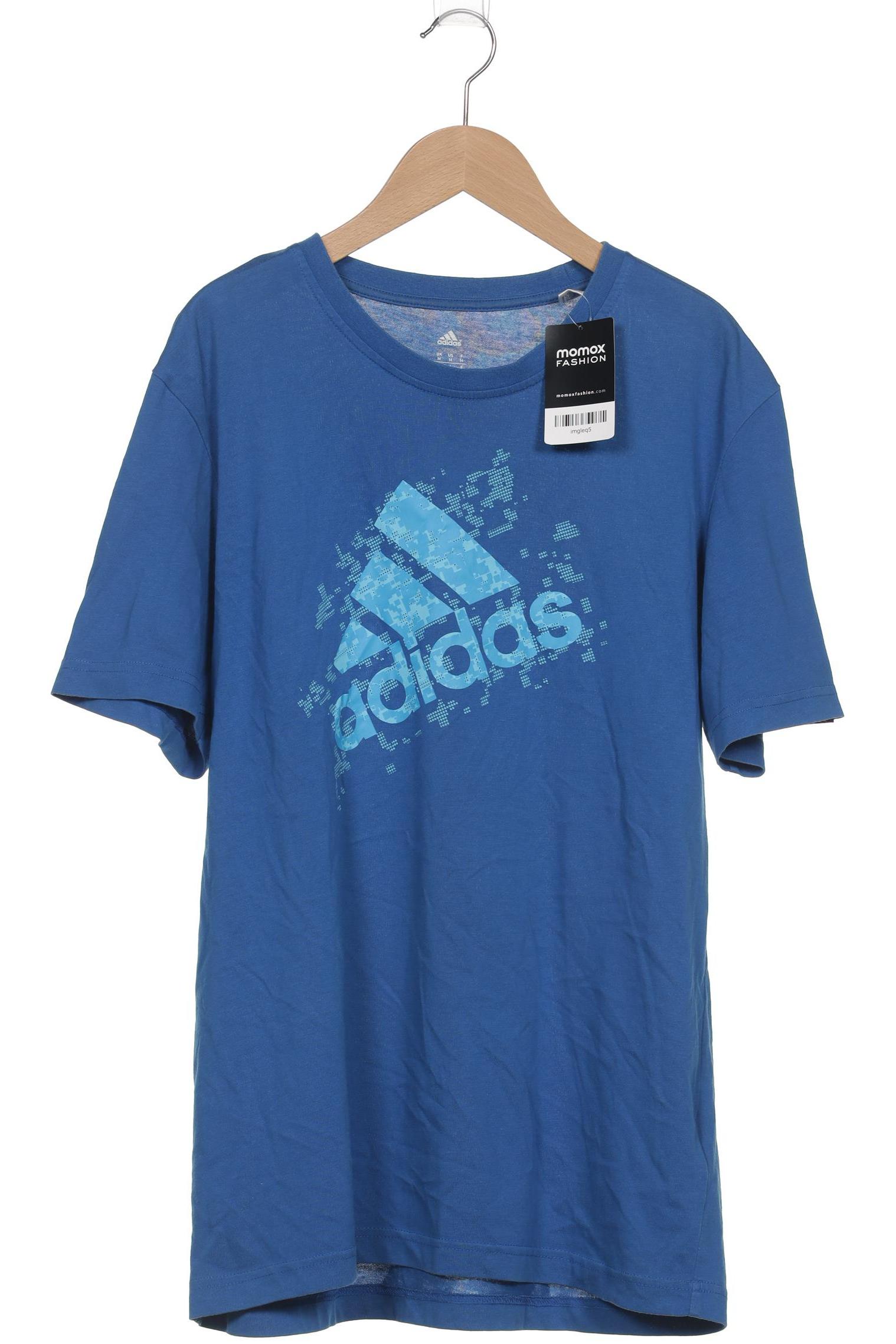

adidas Herren T-Shirt, blau, Gr. 48