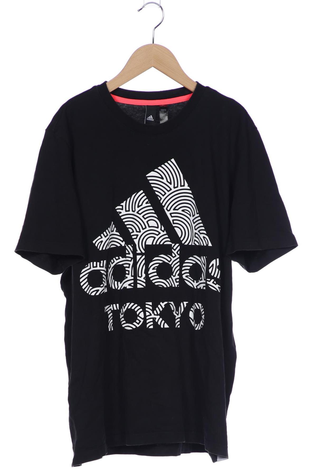 

adidas Herren T-Shirt, schwarz, Gr. 52