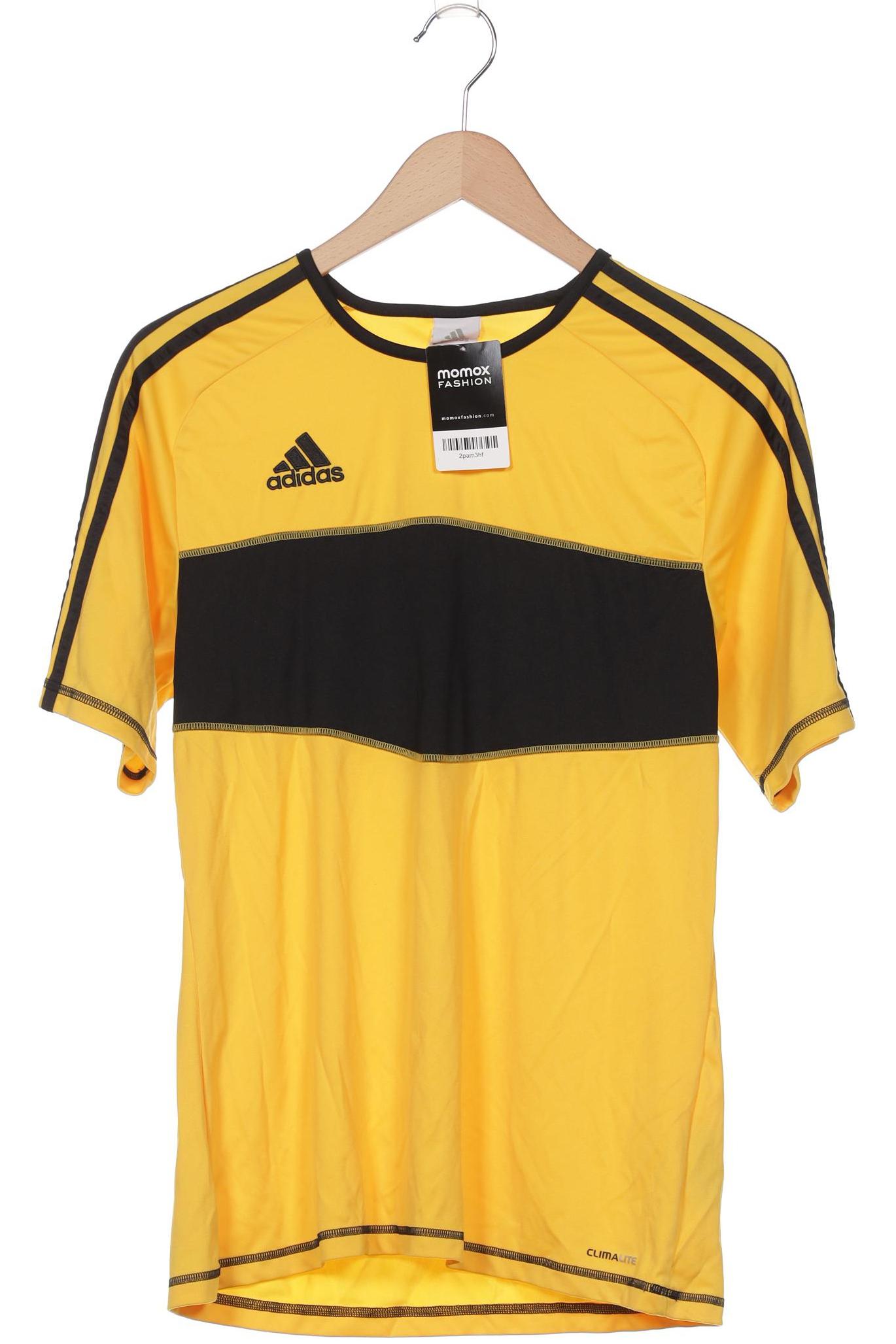 

adidas Herren T-Shirt, gelb, Gr. 48