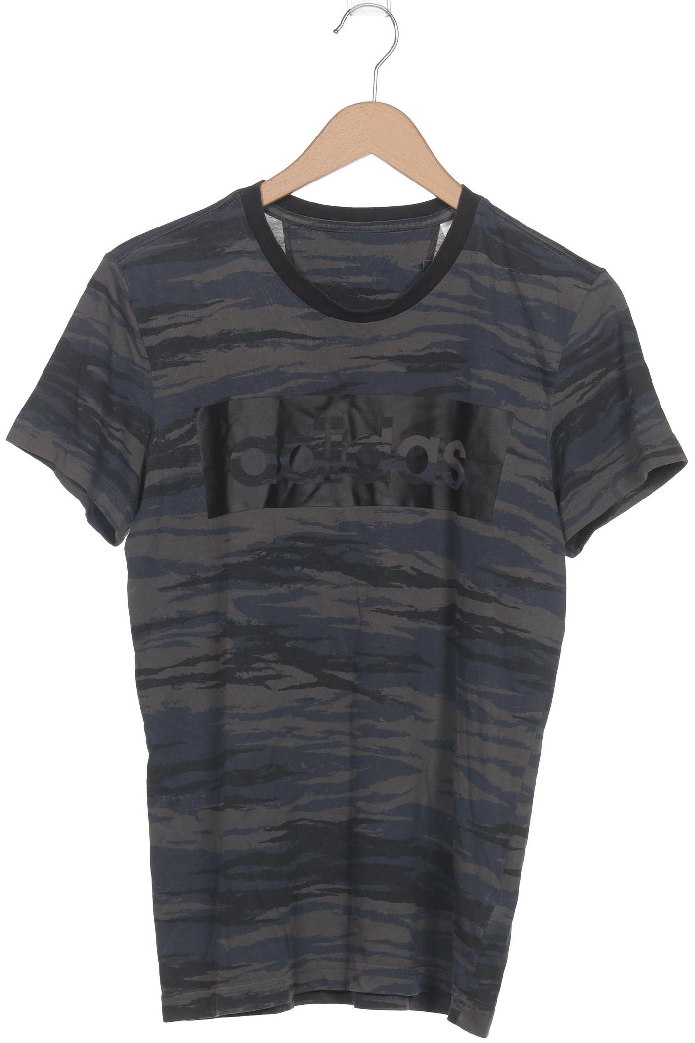 

adidas Herren T-Shirt, blau, Gr. 48