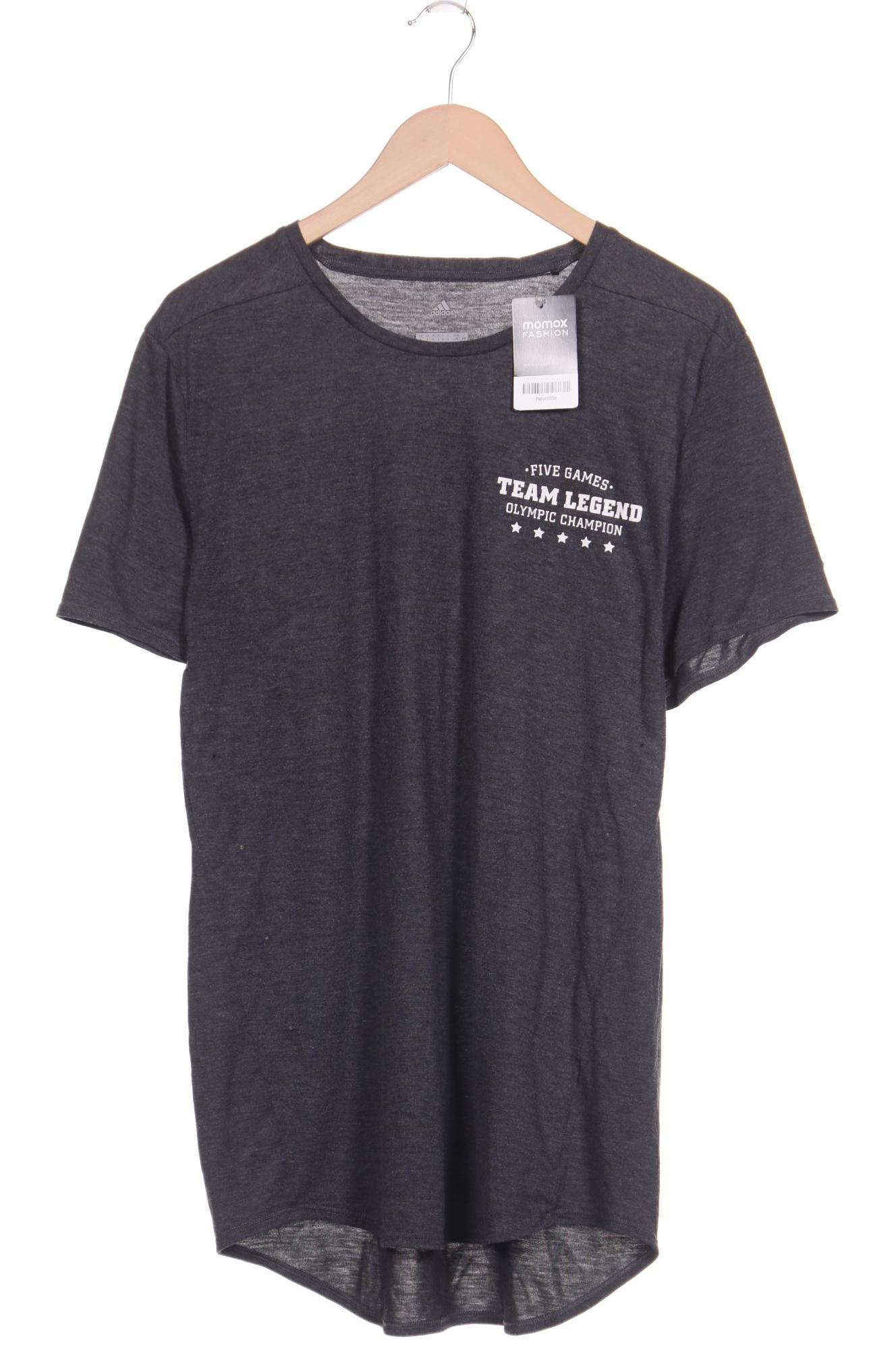 

adidas Herren T-Shirt, grau, Gr. 52