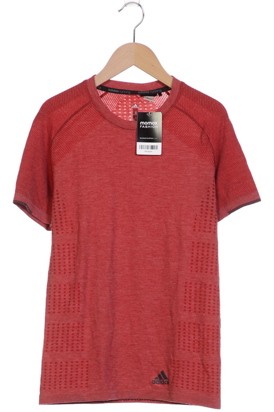 

adidas Herren T-Shirt, rot, Gr. 44
