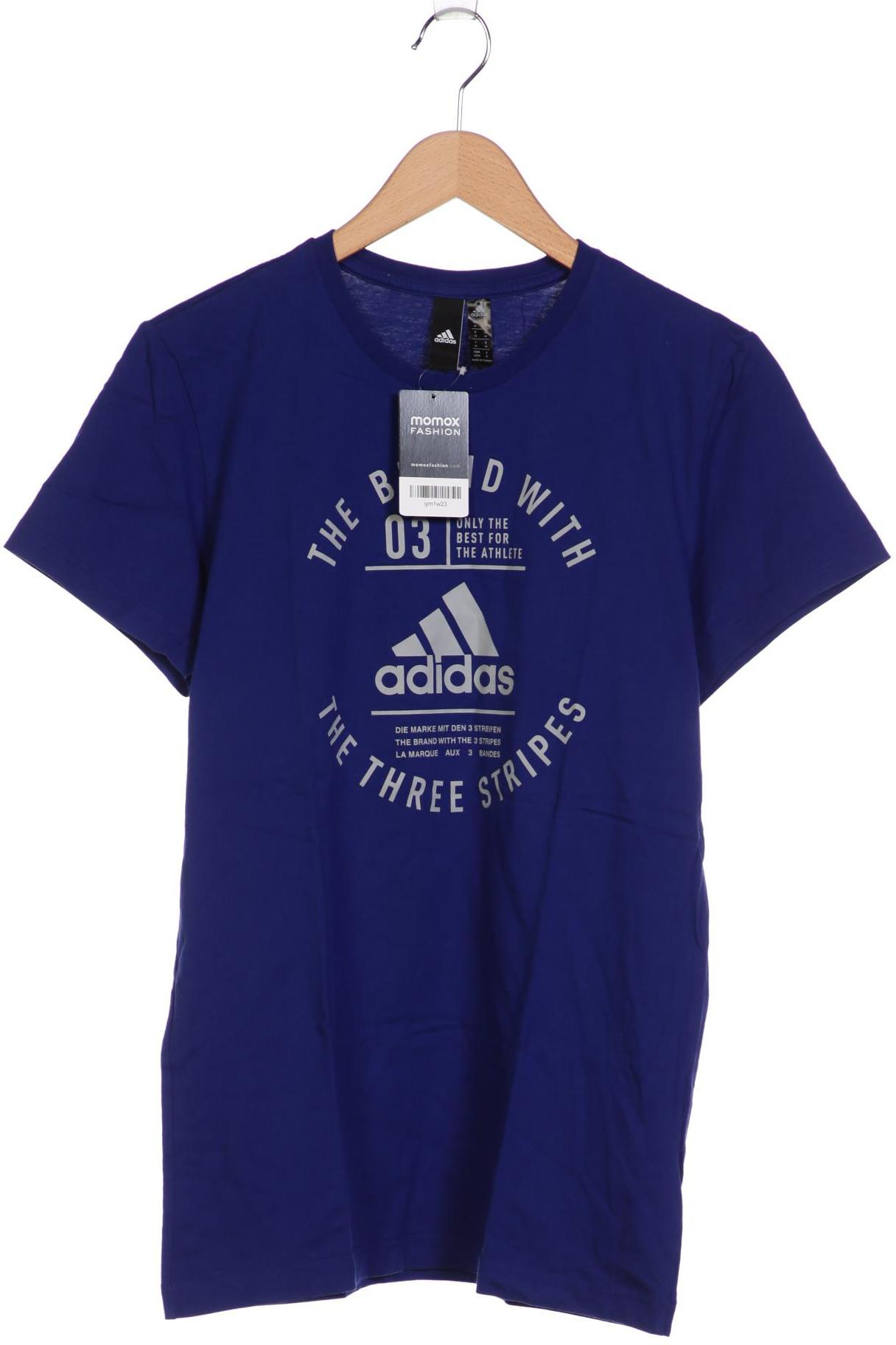 

adidas Herren T-Shirt, marineblau, Gr. 48