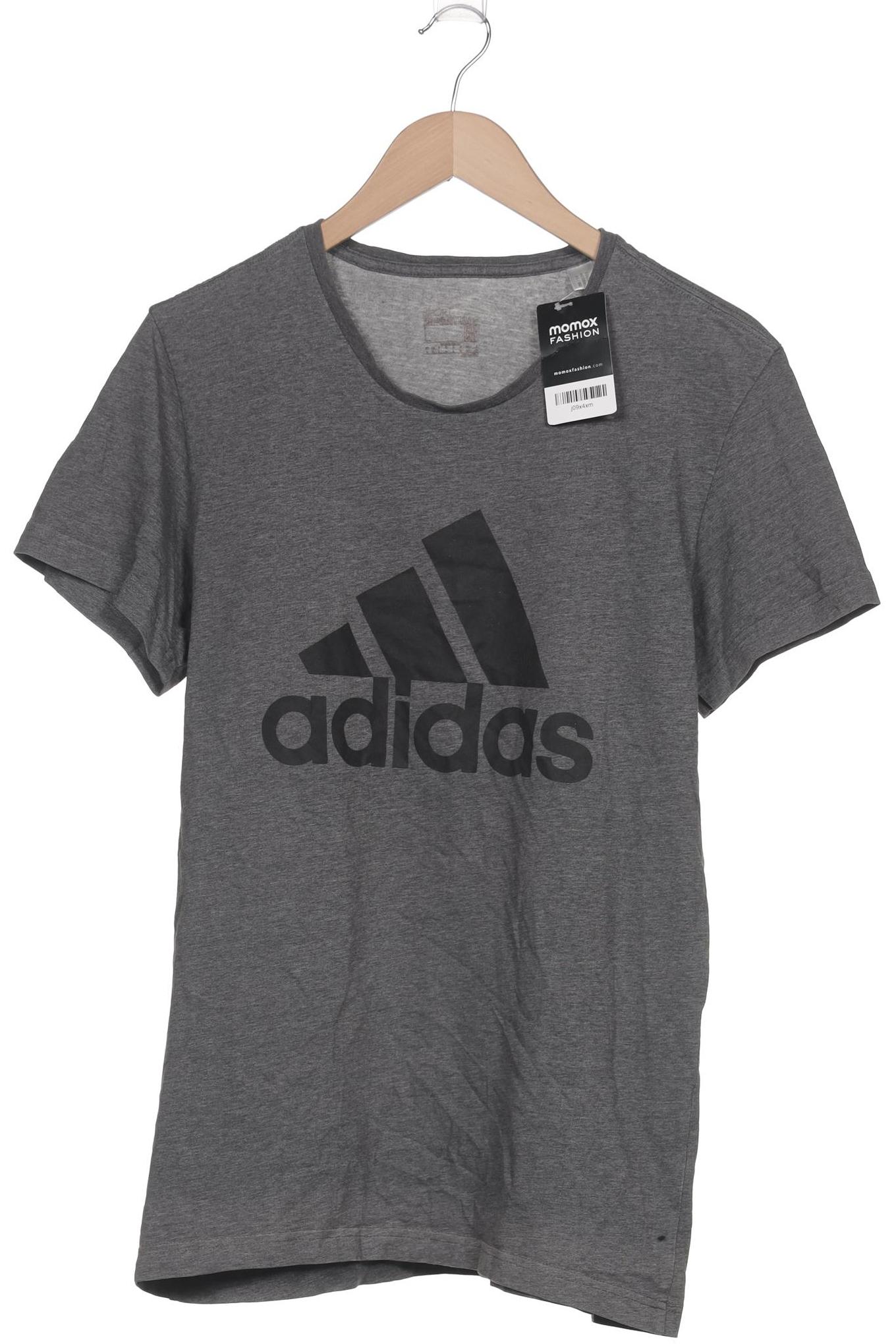 

adidas Herren T-Shirt, grau, Gr. 52