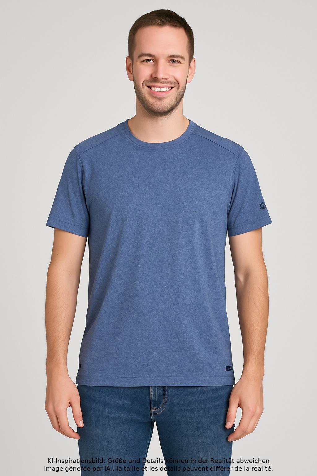 

adidas Herren T-Shirt, blau, Gr. 48