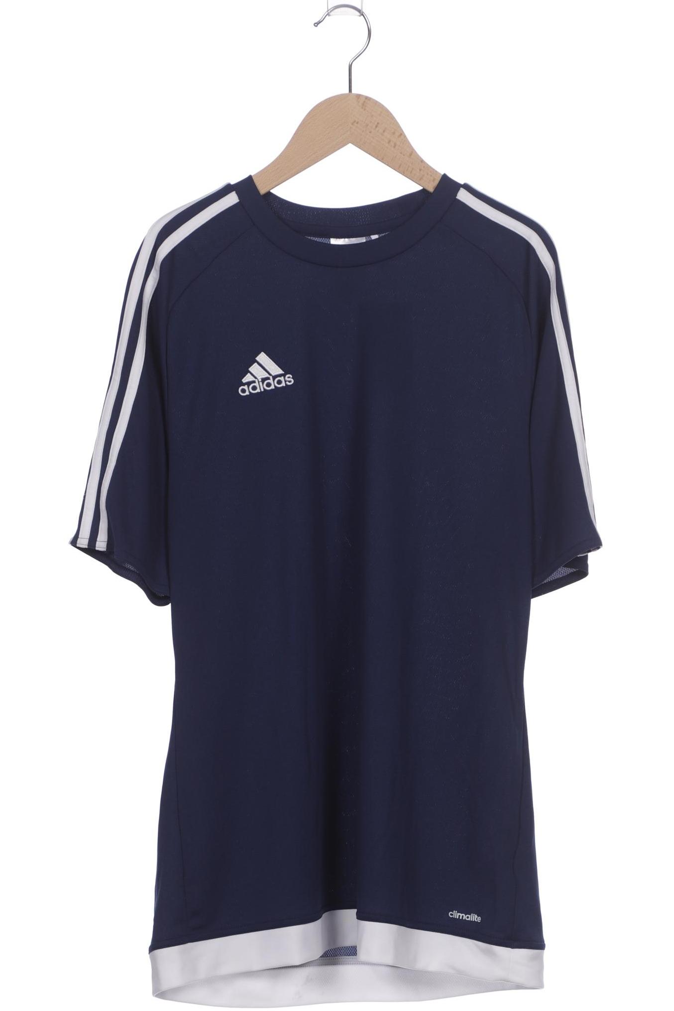 

adidas Herren T-Shirt, marineblau, Gr. 48