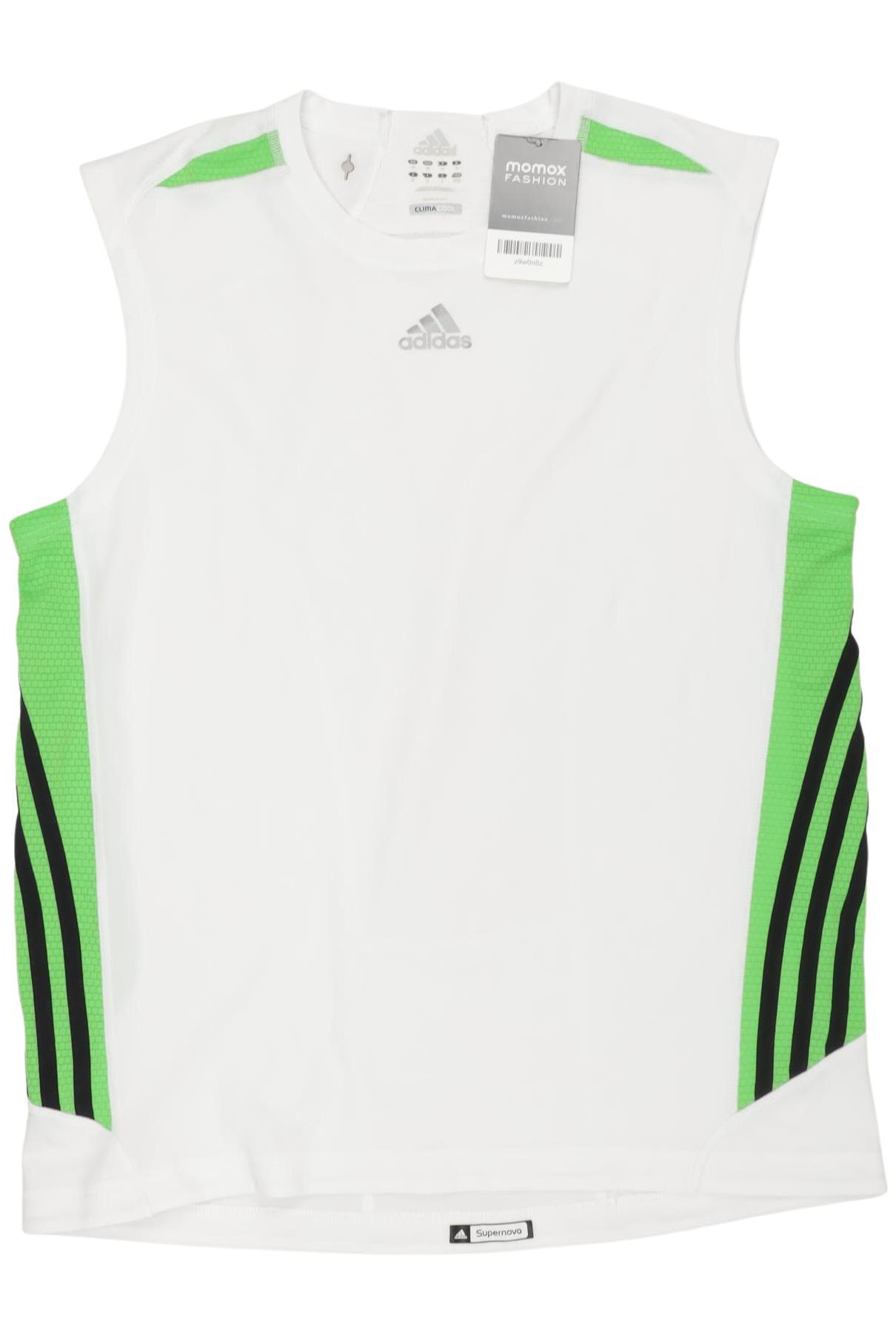 

adidas Herren T-Shirt, weiß, Gr. 48