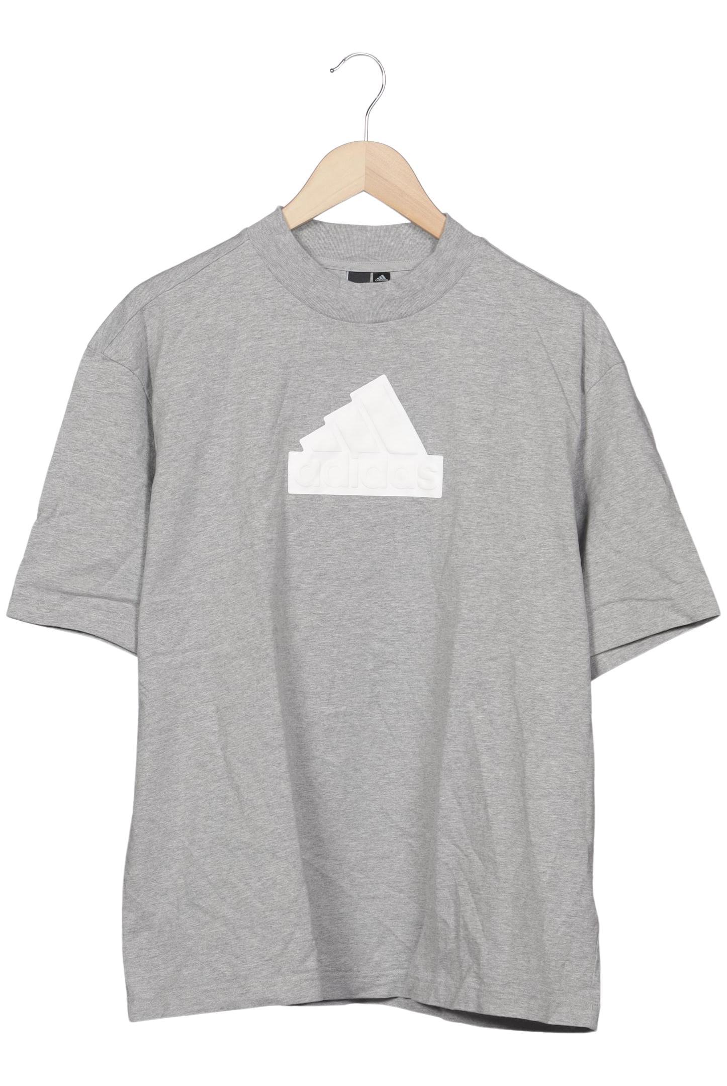 

adidas Herren T-Shirt, grau, Gr. 52