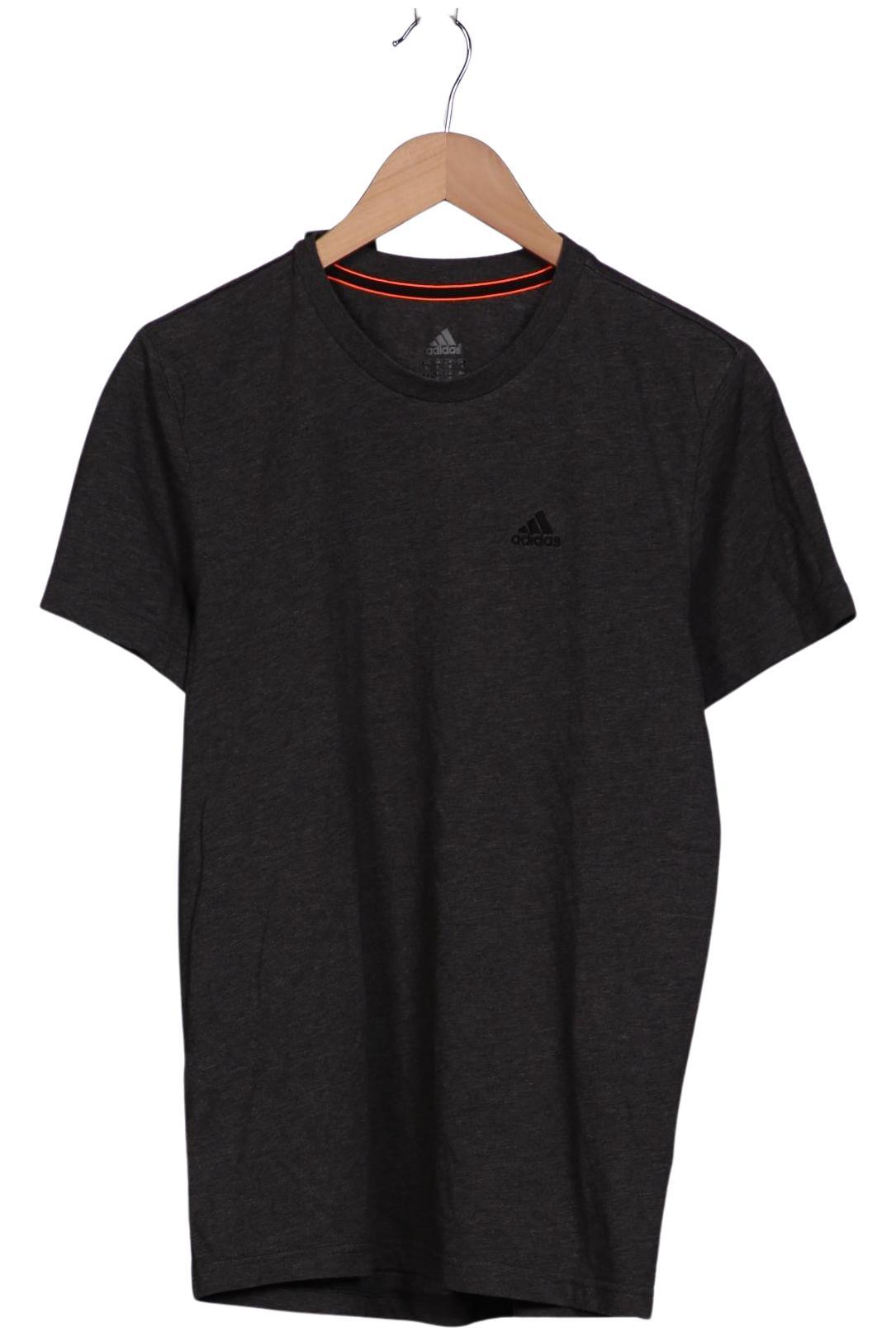 

adidas Herren T-Shirt, grau, Gr. 46