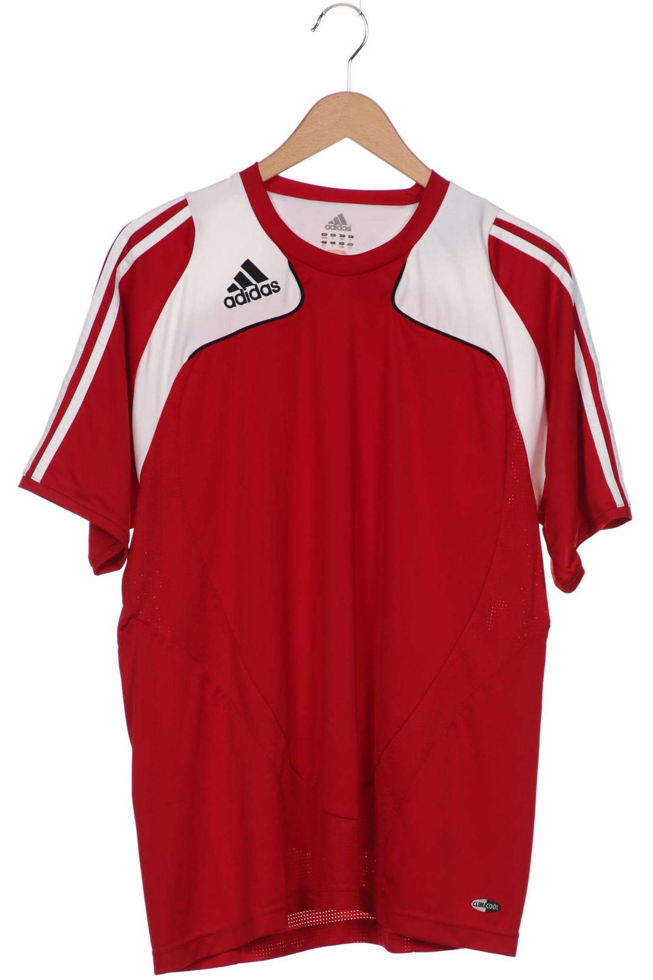 

adidas Herren T-Shirt, rot, Gr. 52