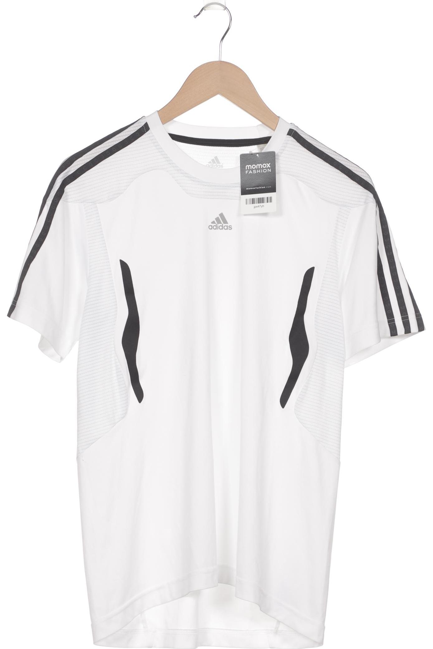 

adidas Herren T-Shirt, weiß, Gr. 46