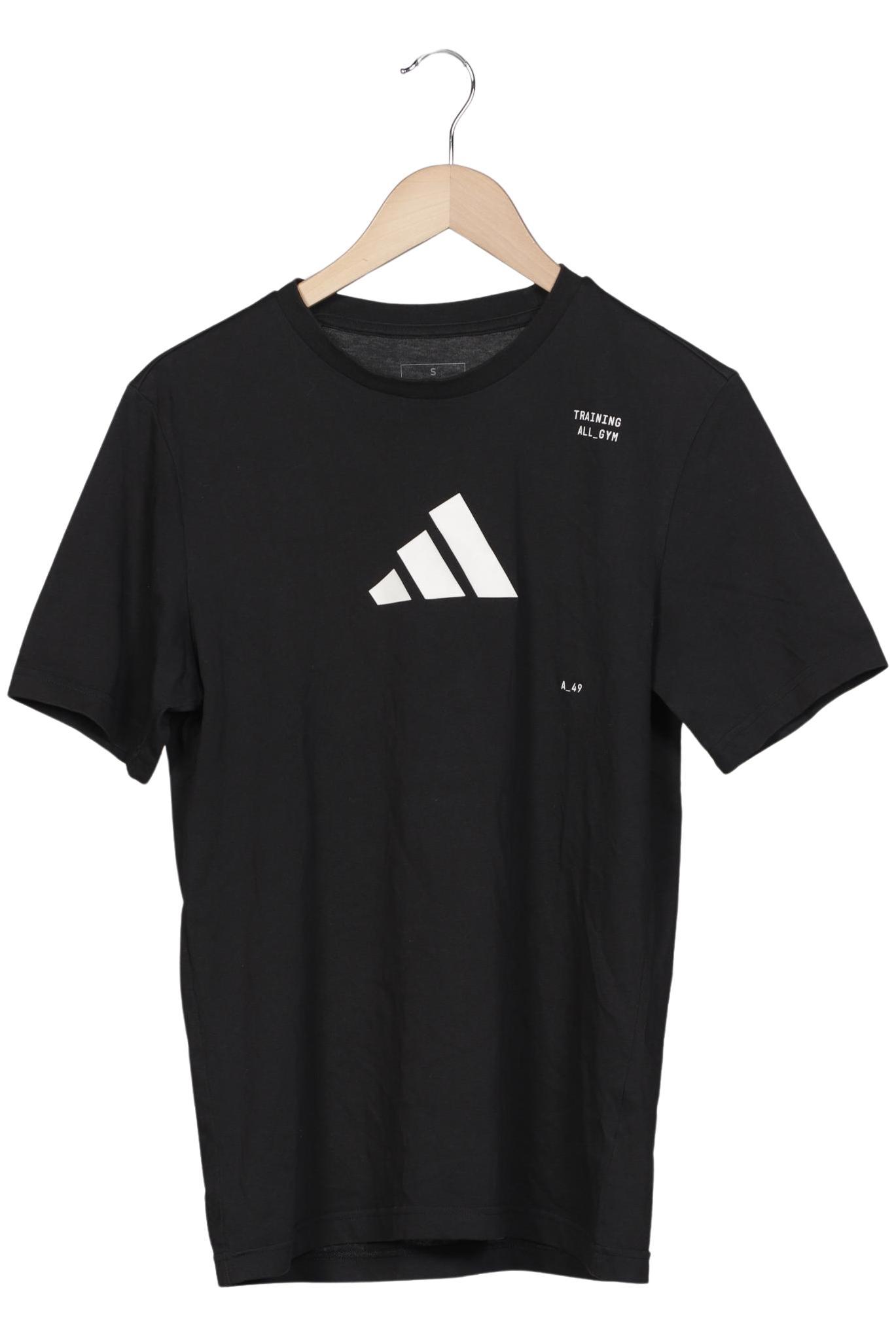 

adidas Herren T-Shirt, schwarz, Gr. 46