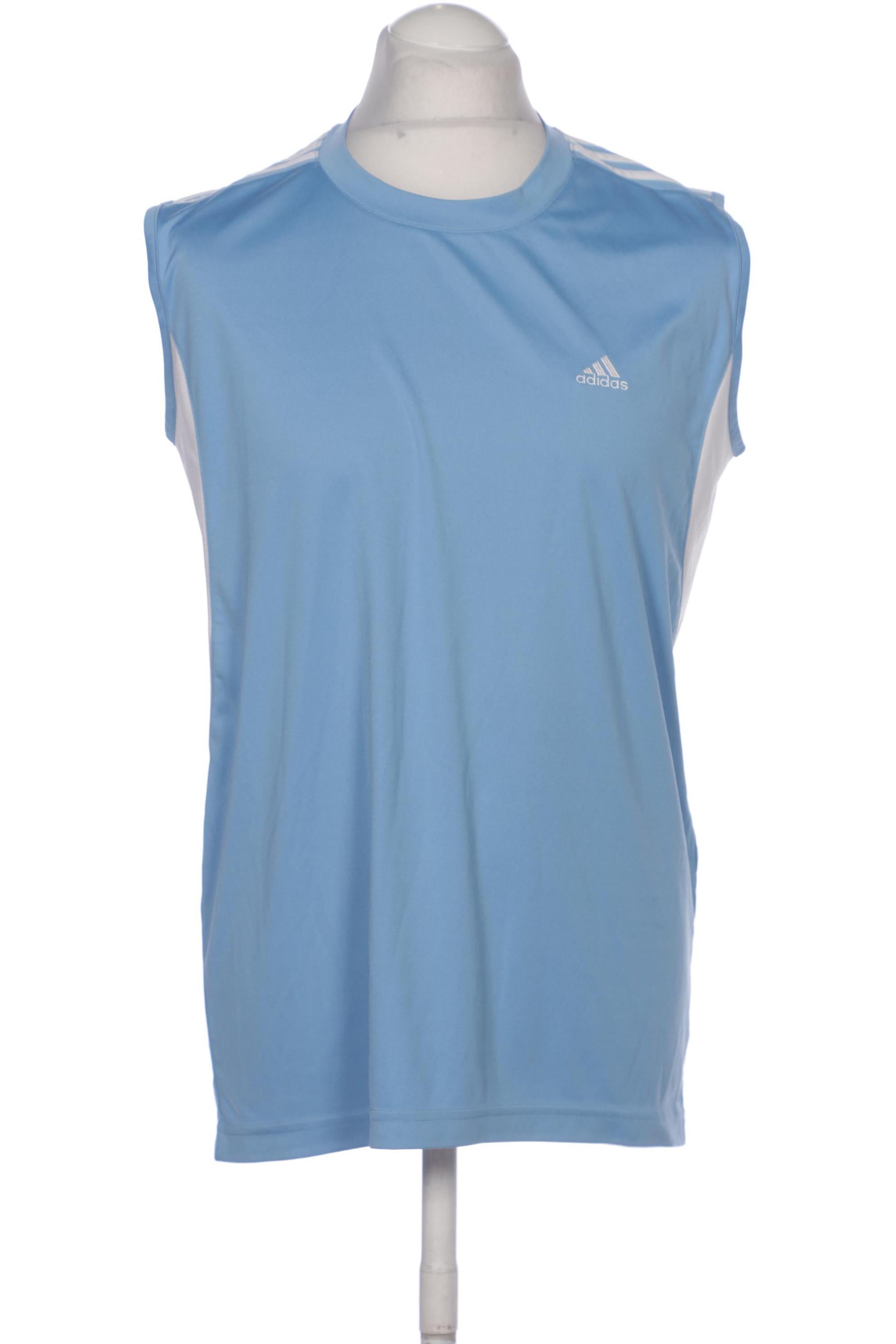 

adidas Herren T-Shirt, blau, Gr. 48