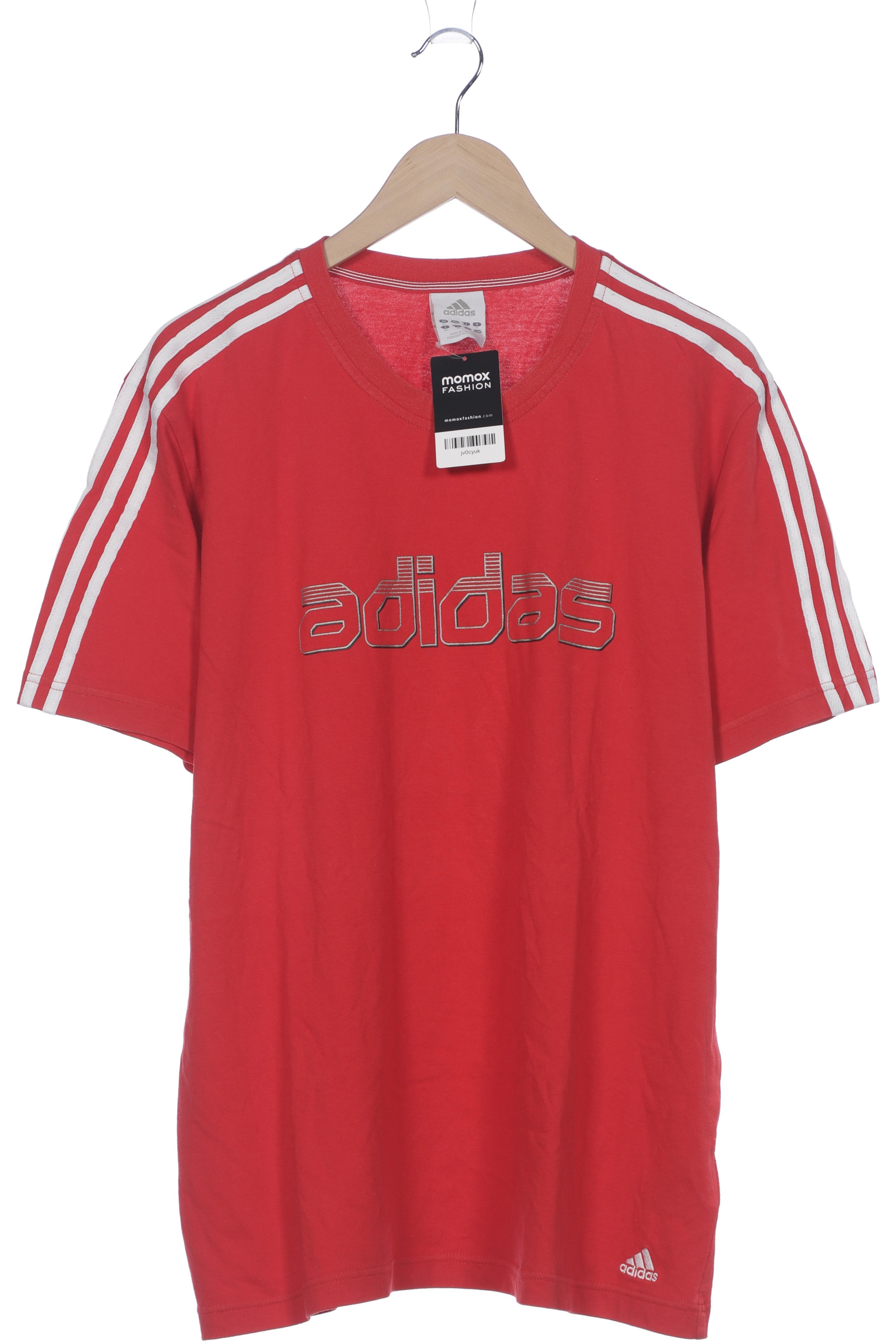 

adidas Herren T-Shirt, rot, Gr. 54
