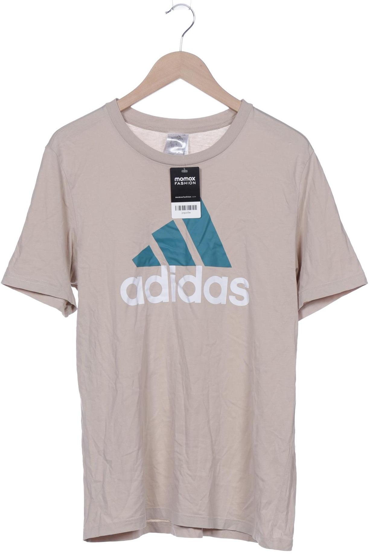 

adidas Herren T-Shirt, beige, Gr. 48