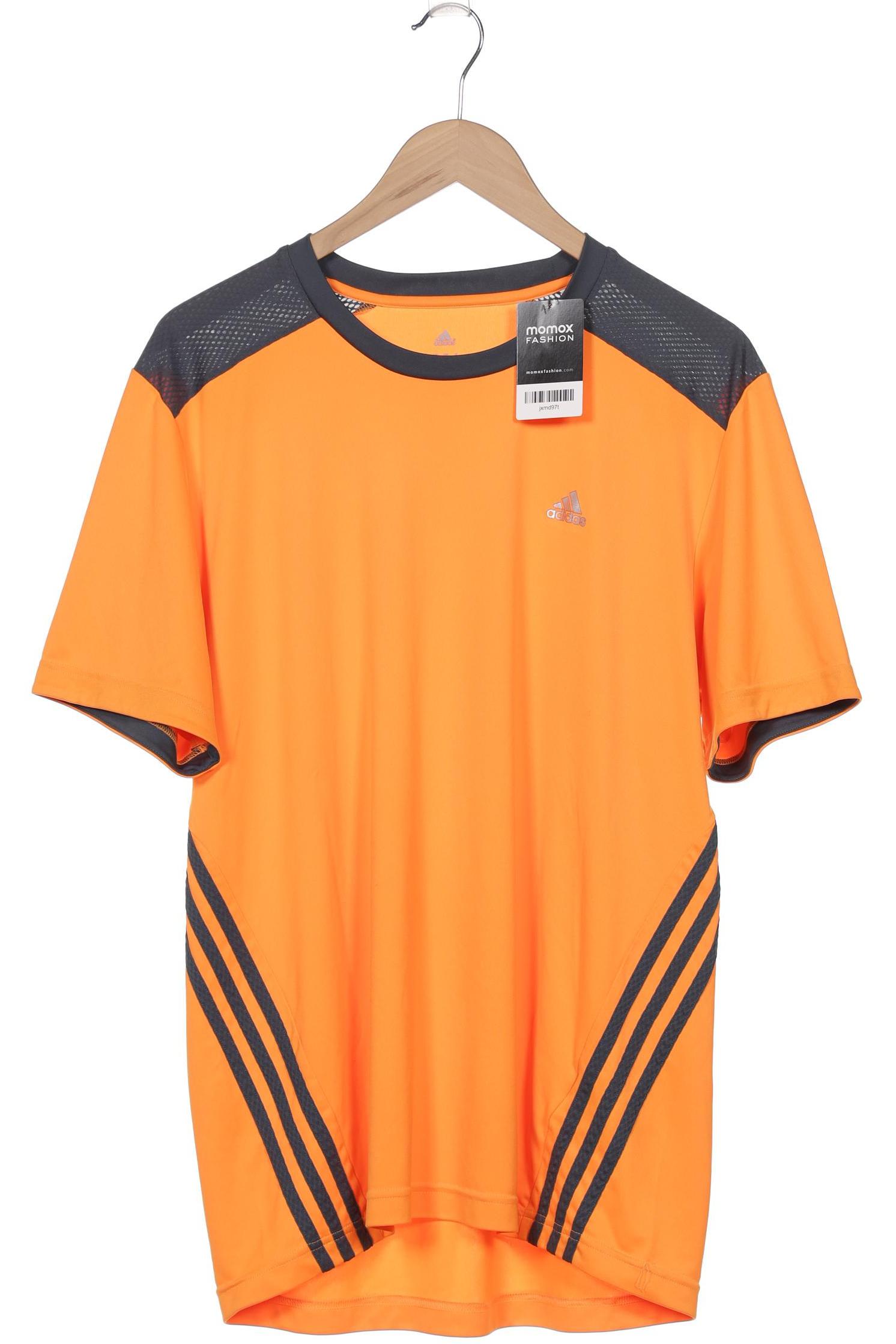 

adidas Herren T-Shirt, orange, Gr. 52