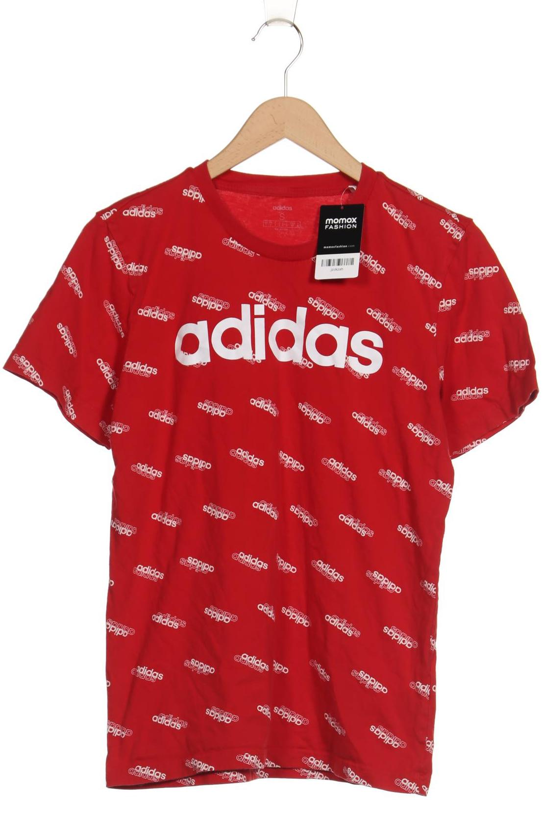 

adidas Herren T-Shirt, rot, Gr. 46